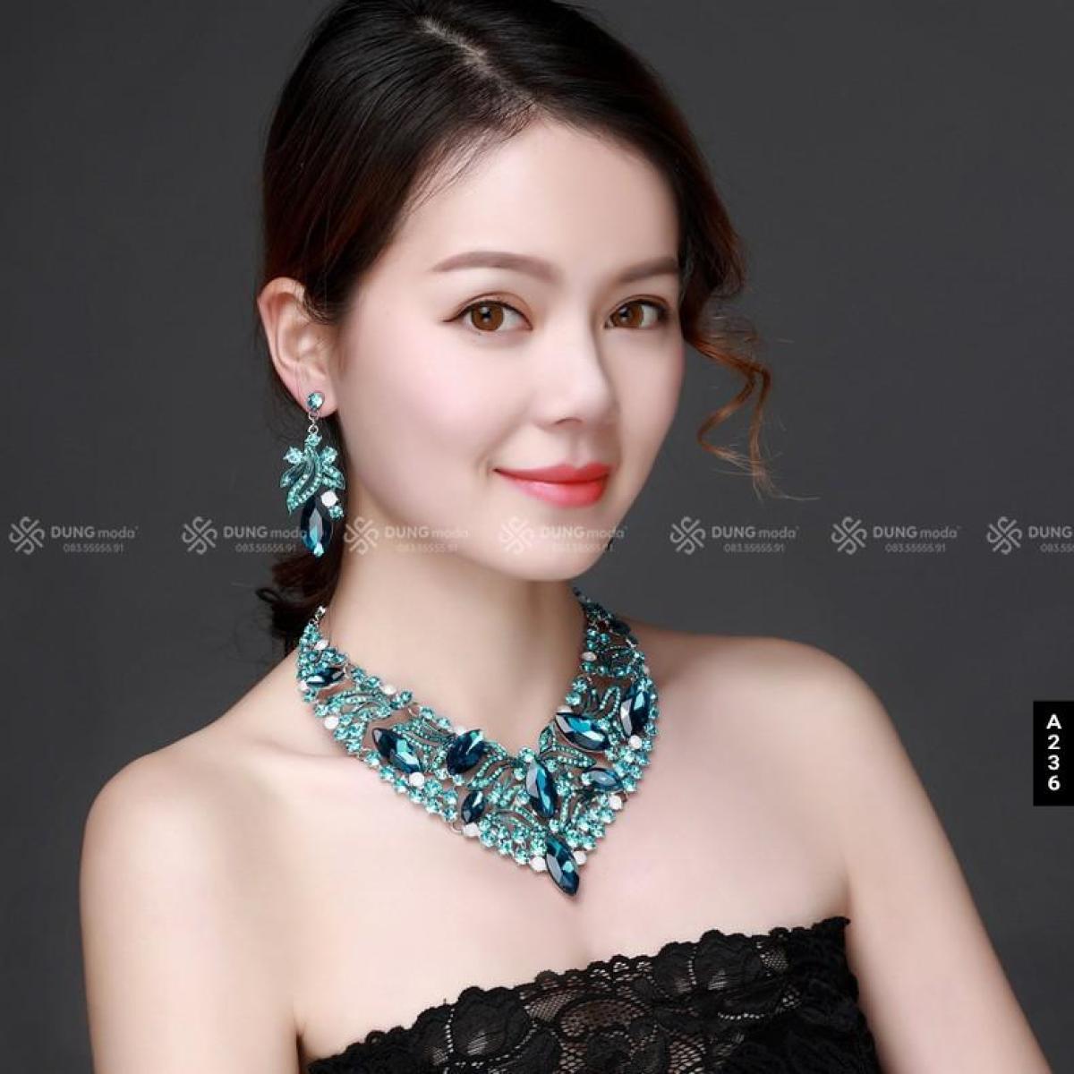 Bộ trang sức cao cấp A236, ảnh 12