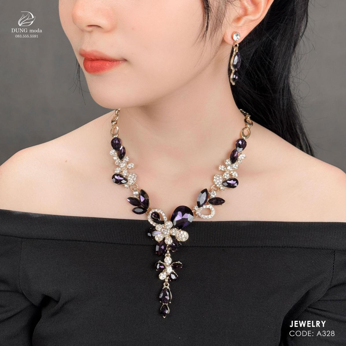 Bộ trang sức cao cấp A328, ảnh 7