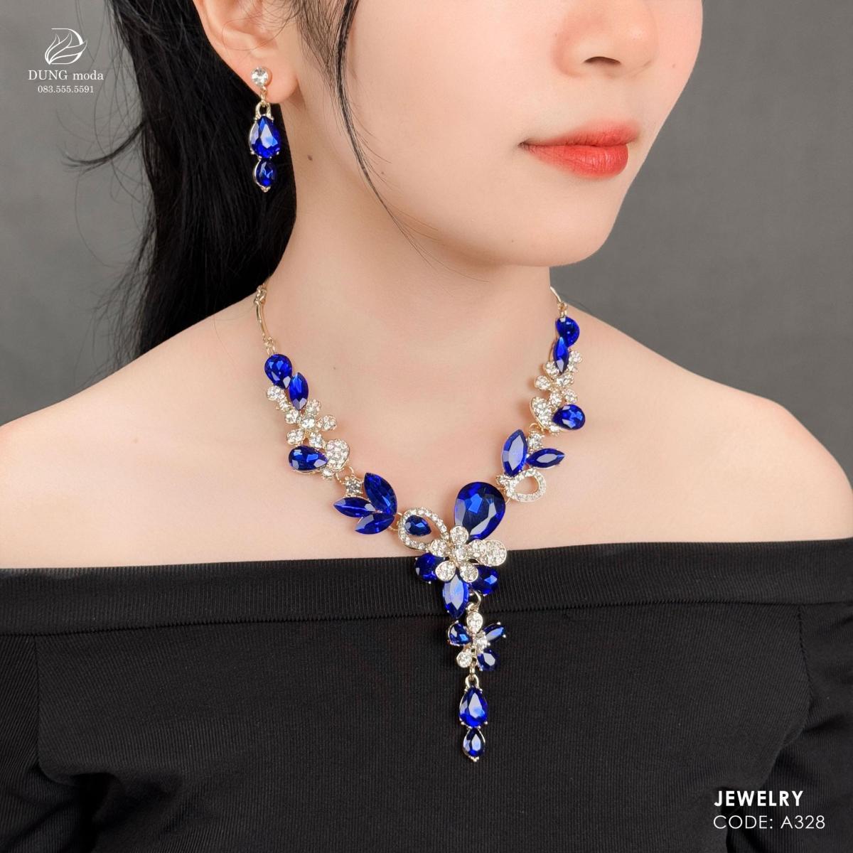Bộ trang sức cao cấp A328, ảnh 6