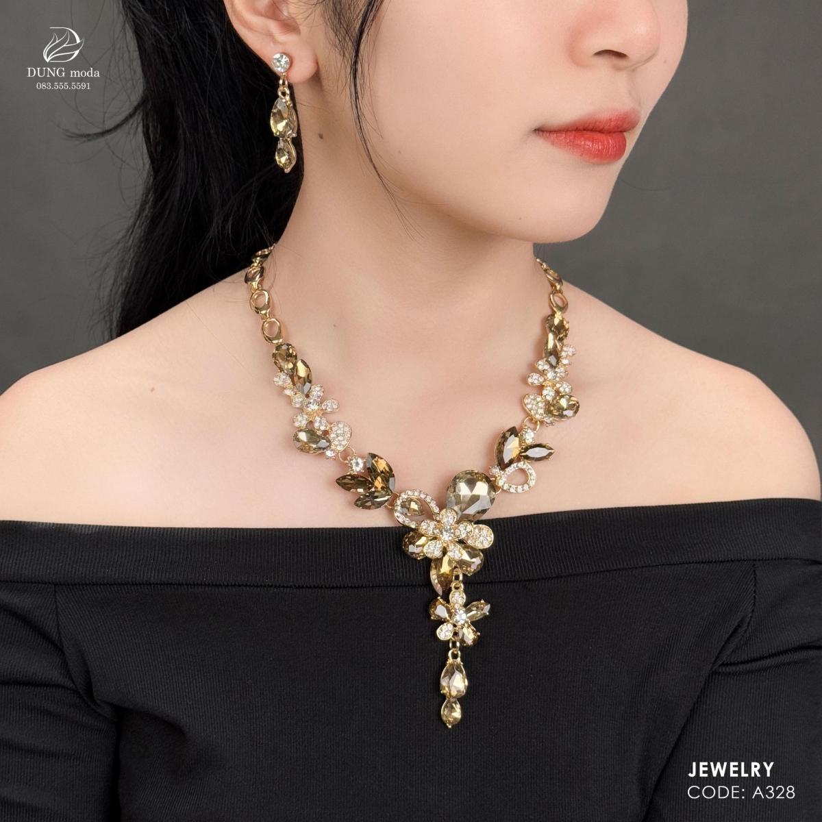 Bộ trang sức cao cấp A328, ảnh 5