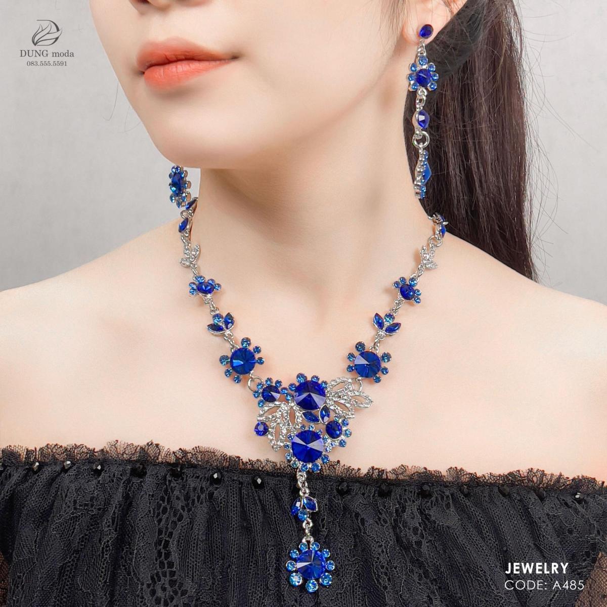 Bộ Trang Sức Pha Lê A485, ảnh 1