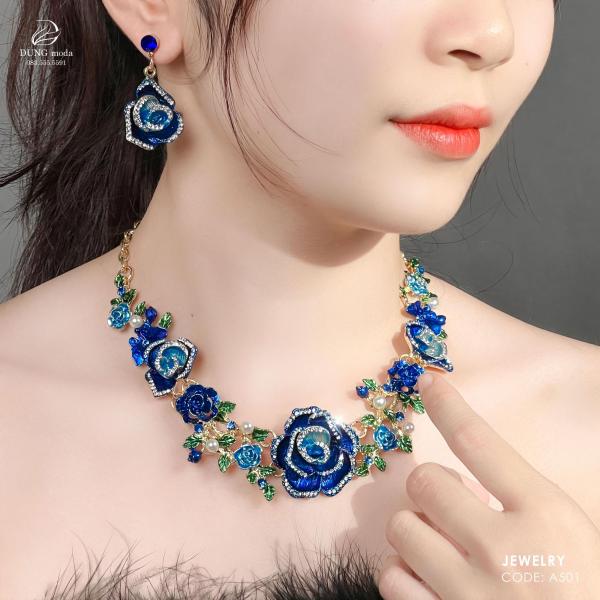 Bộ Trang Sức Pha Lê A501