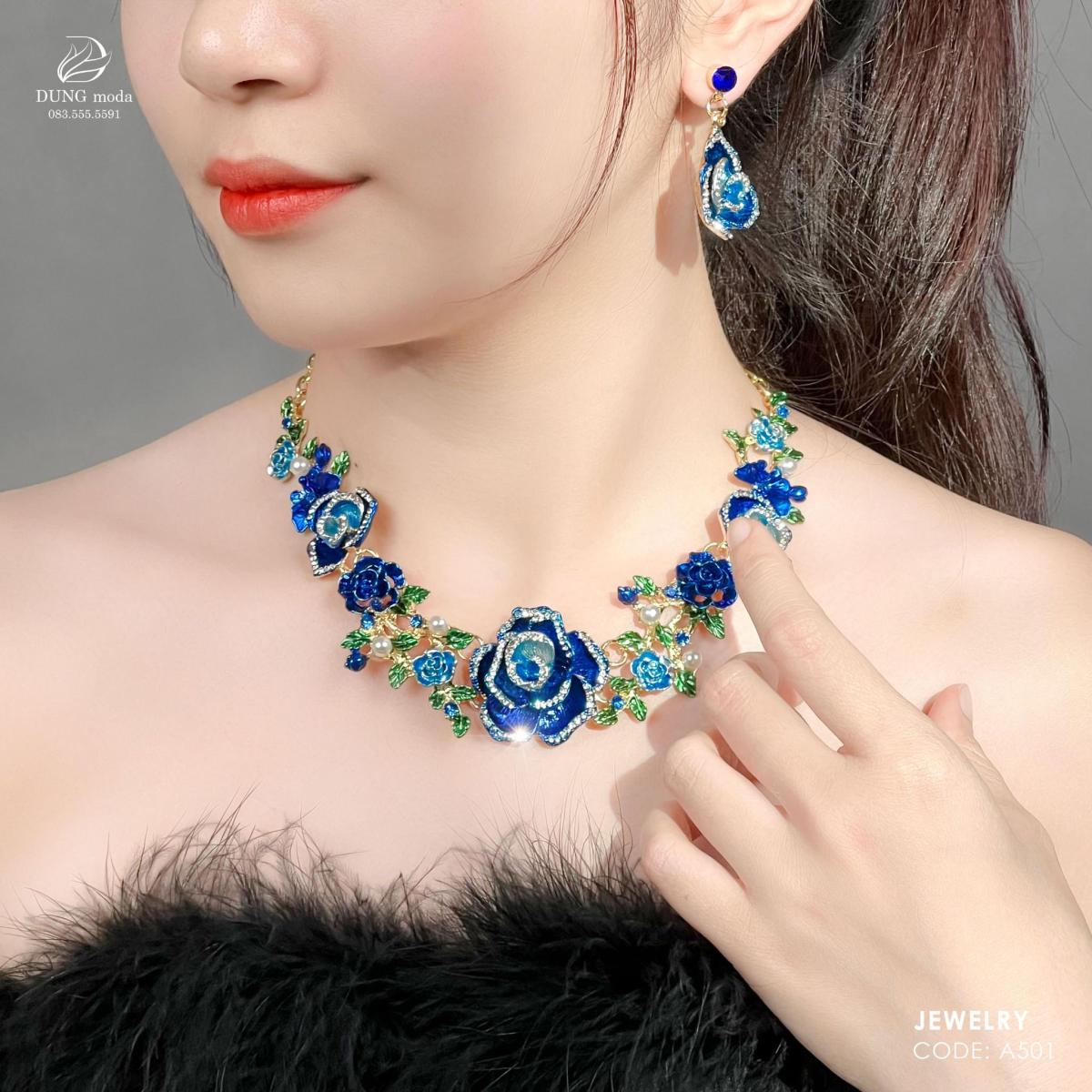 Bộ Trang Sức Pha Lê A501, ảnh 3