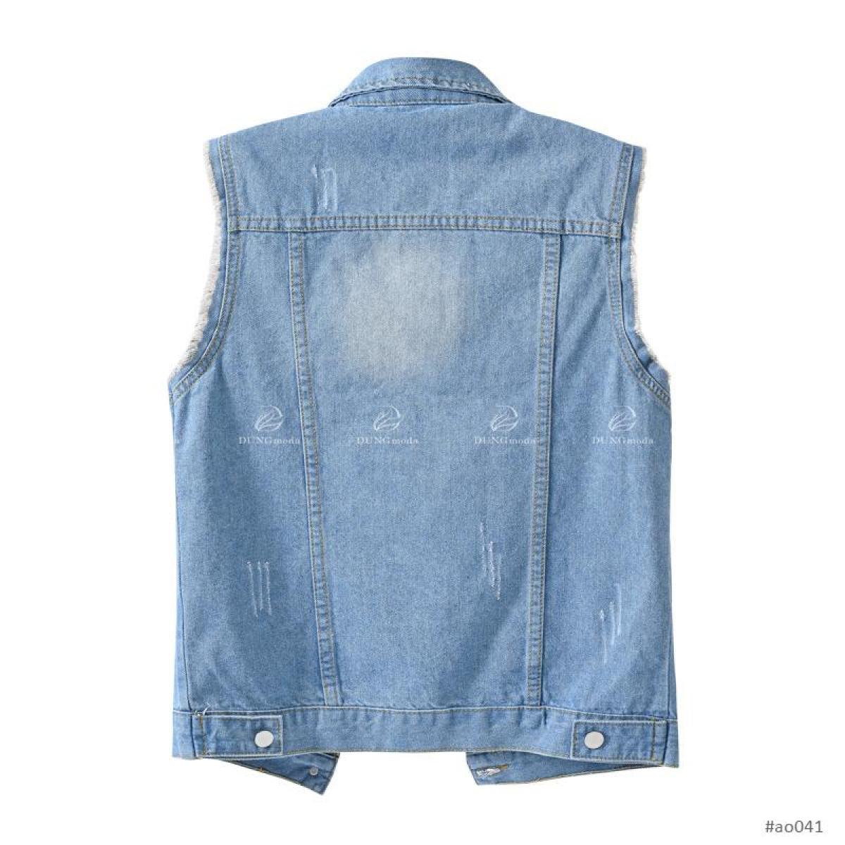 Áo Jean Quảng Châu AO040, ảnh 2