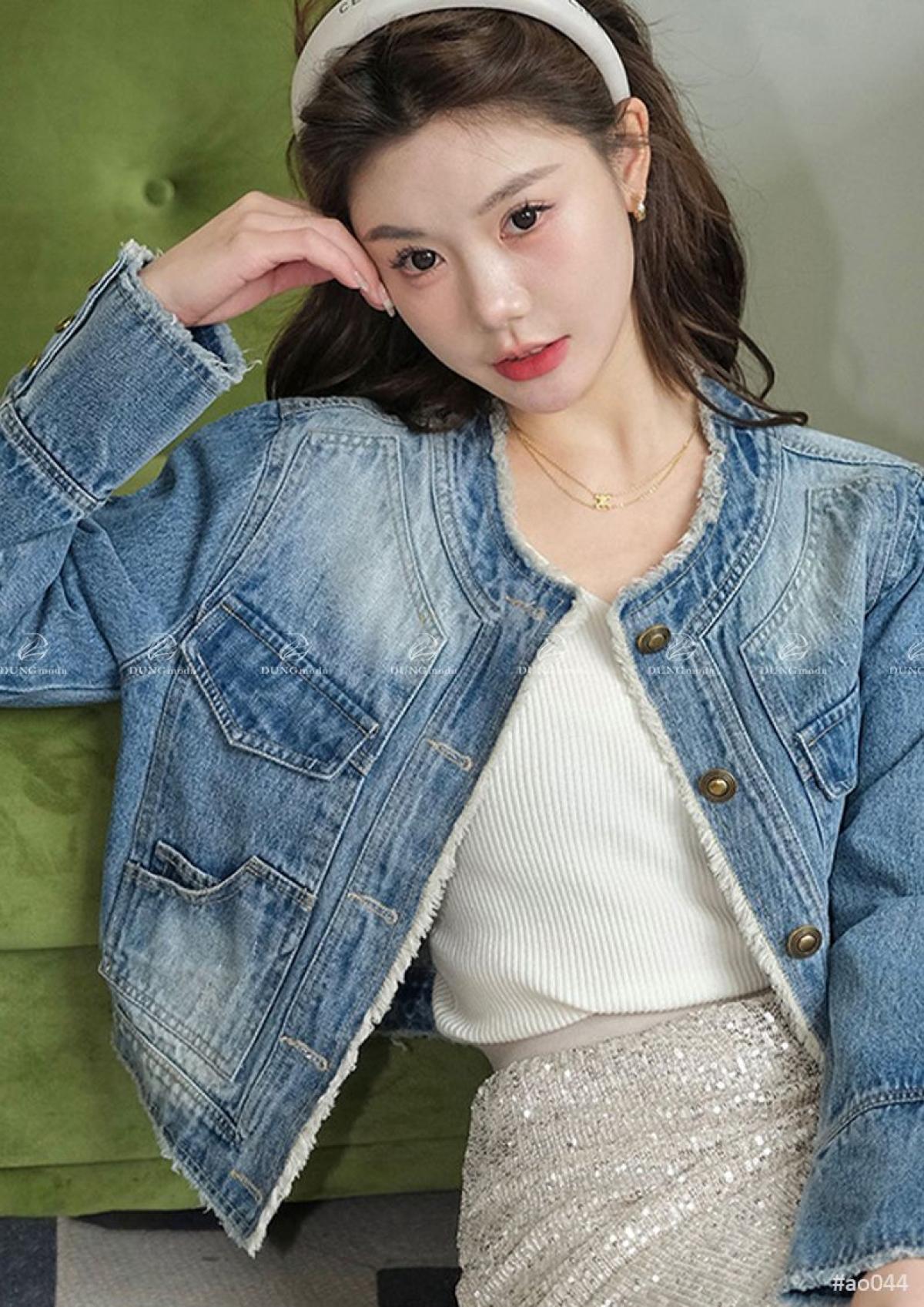 Áo Jean Quảng Châu AO044 8201, ảnh 2