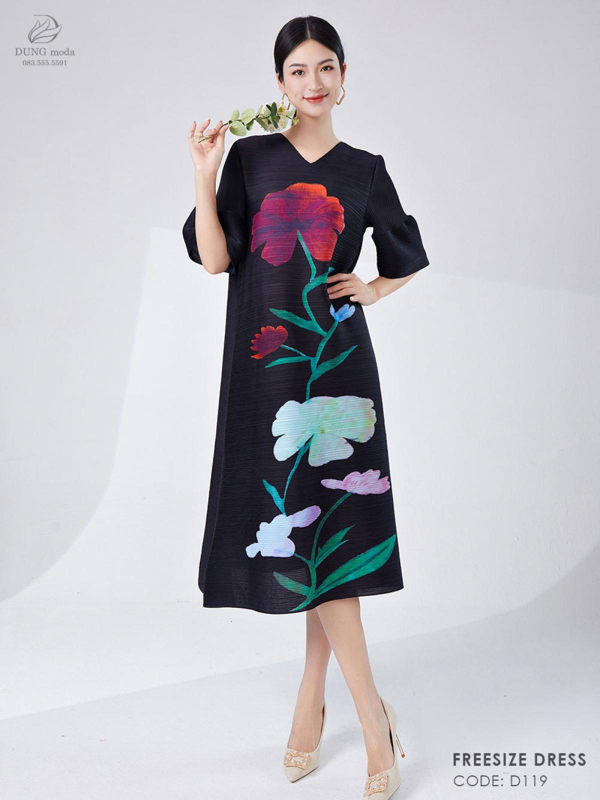 Váy Freesize D119 4026-1, ảnh 1