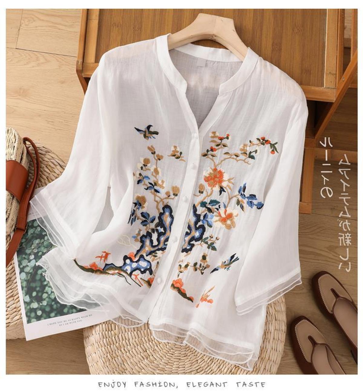 Áo Thêu Quảng Châu E005 8660