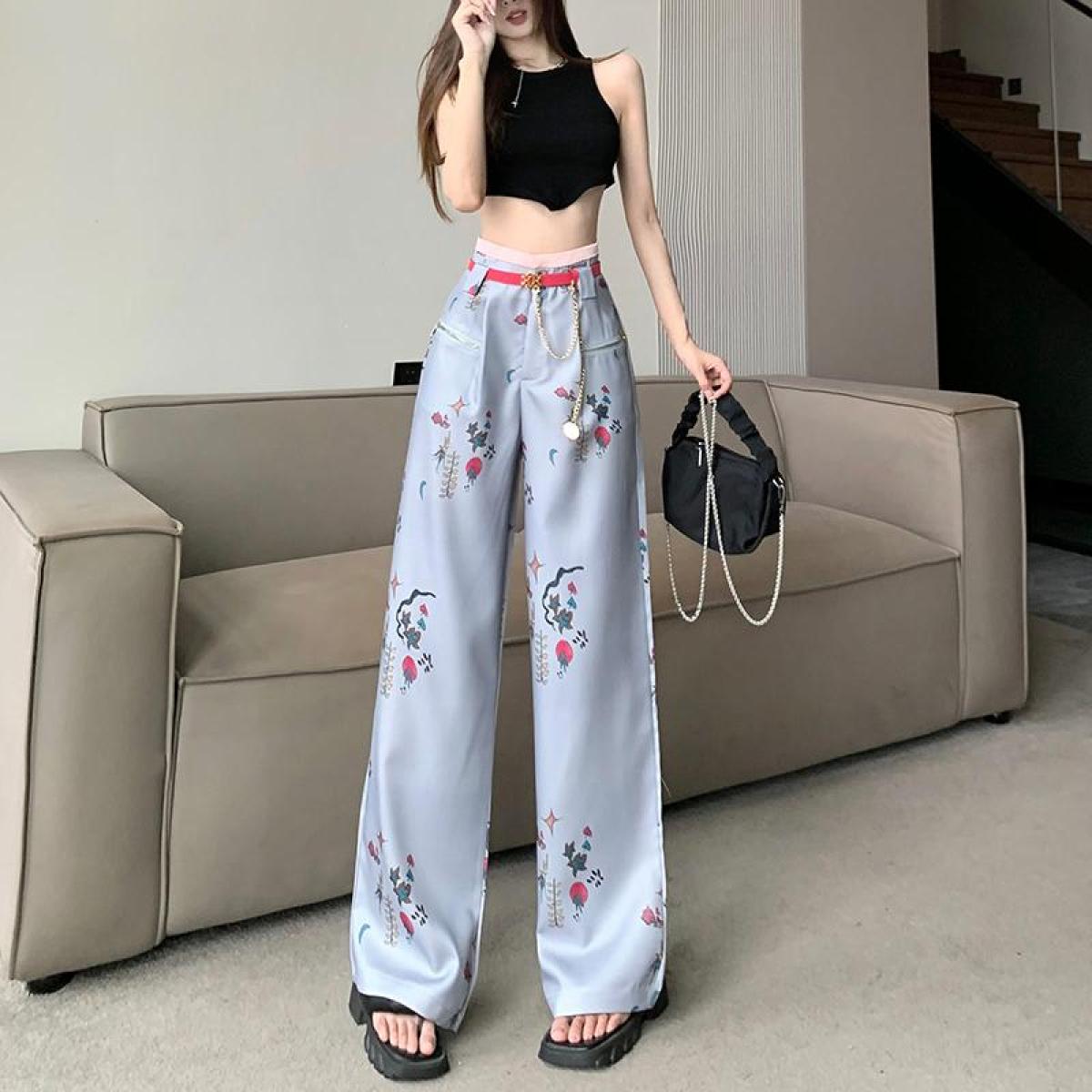 Quần Suông Lụa Q135