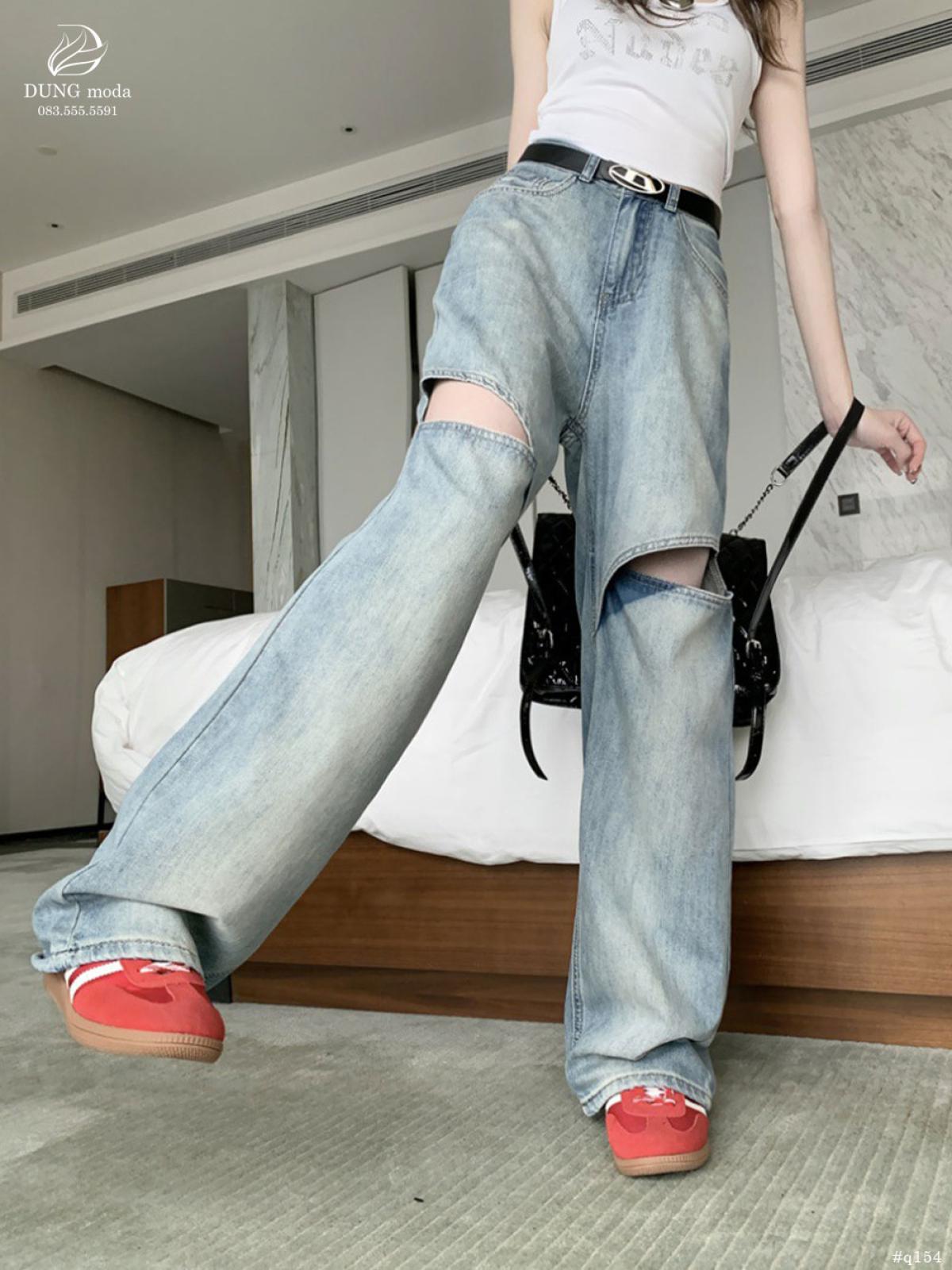 Quần Jean QC Q154 9322, ảnh 5