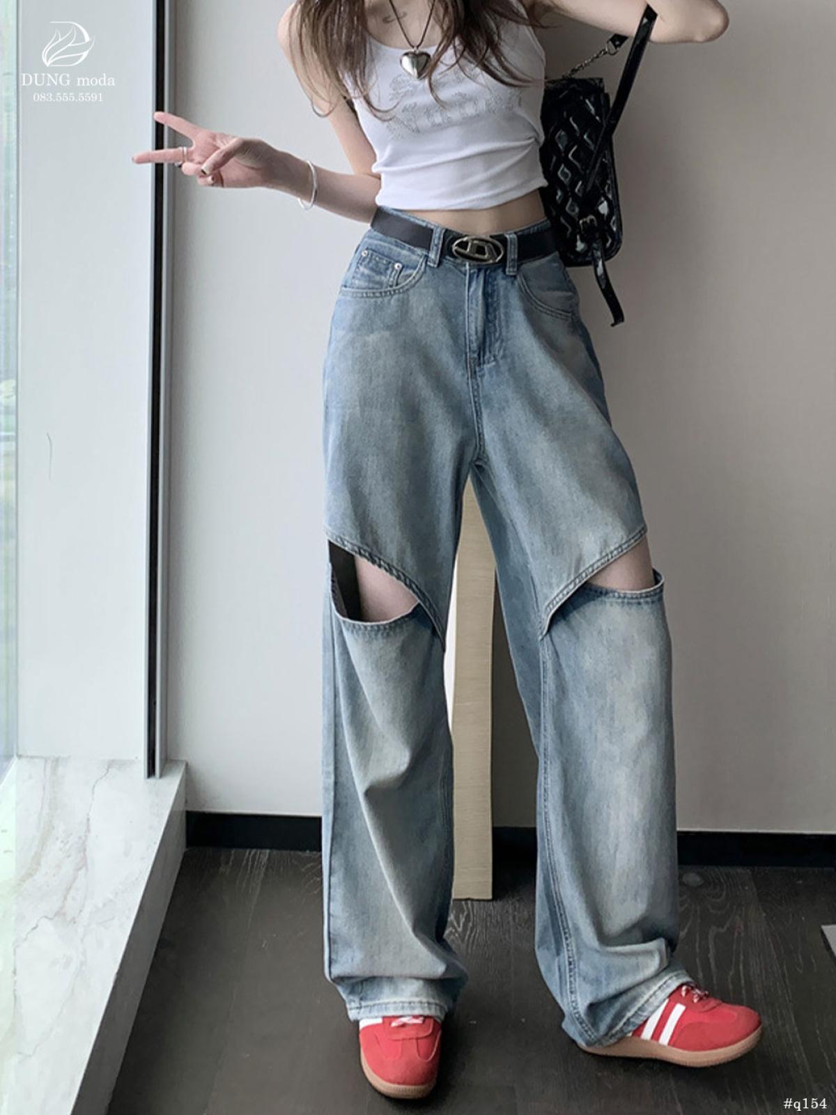Quần Jean QC Q154 9322, ảnh 3