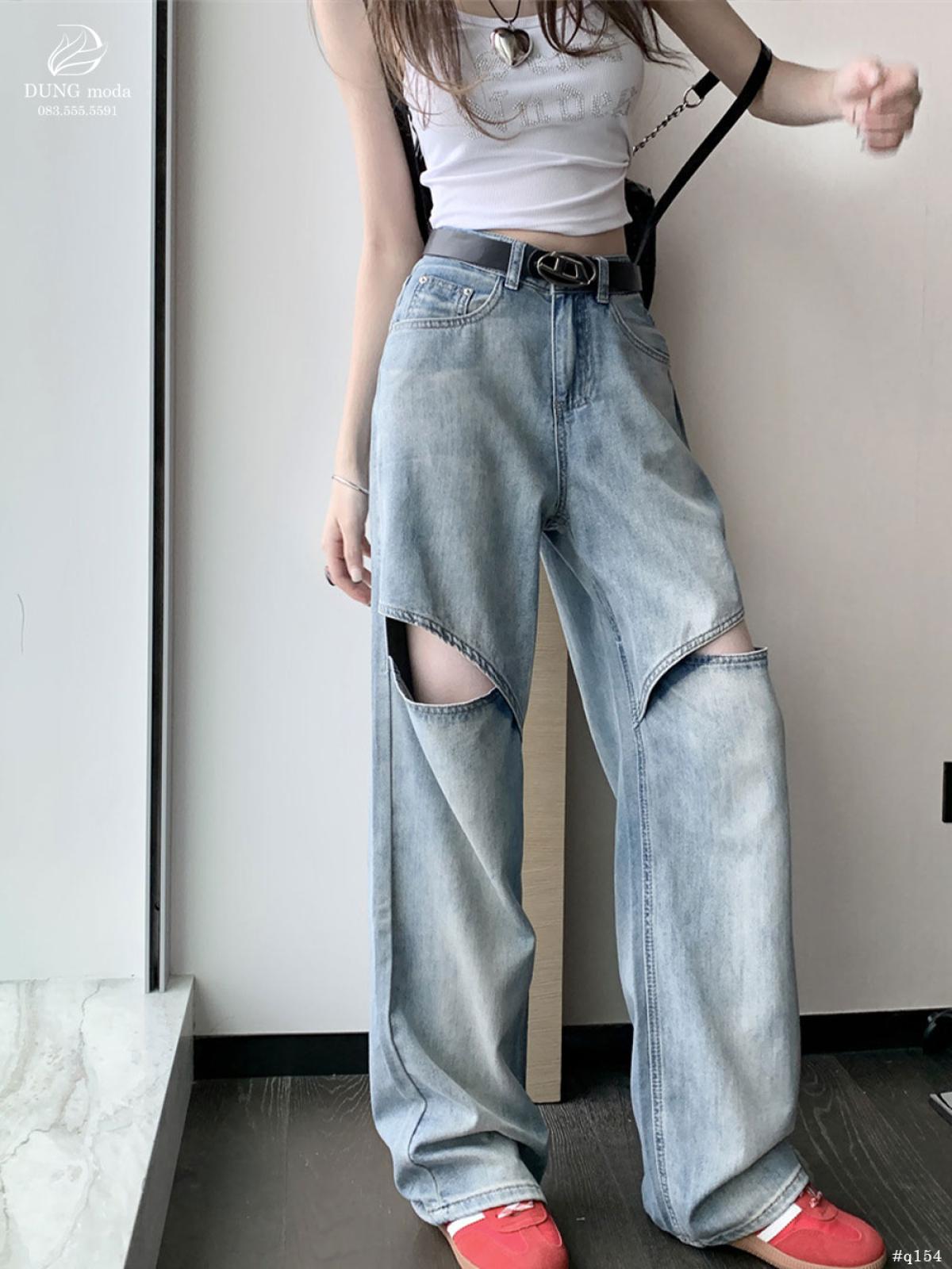 Quần Jean QC Q154 9322, ảnh 2