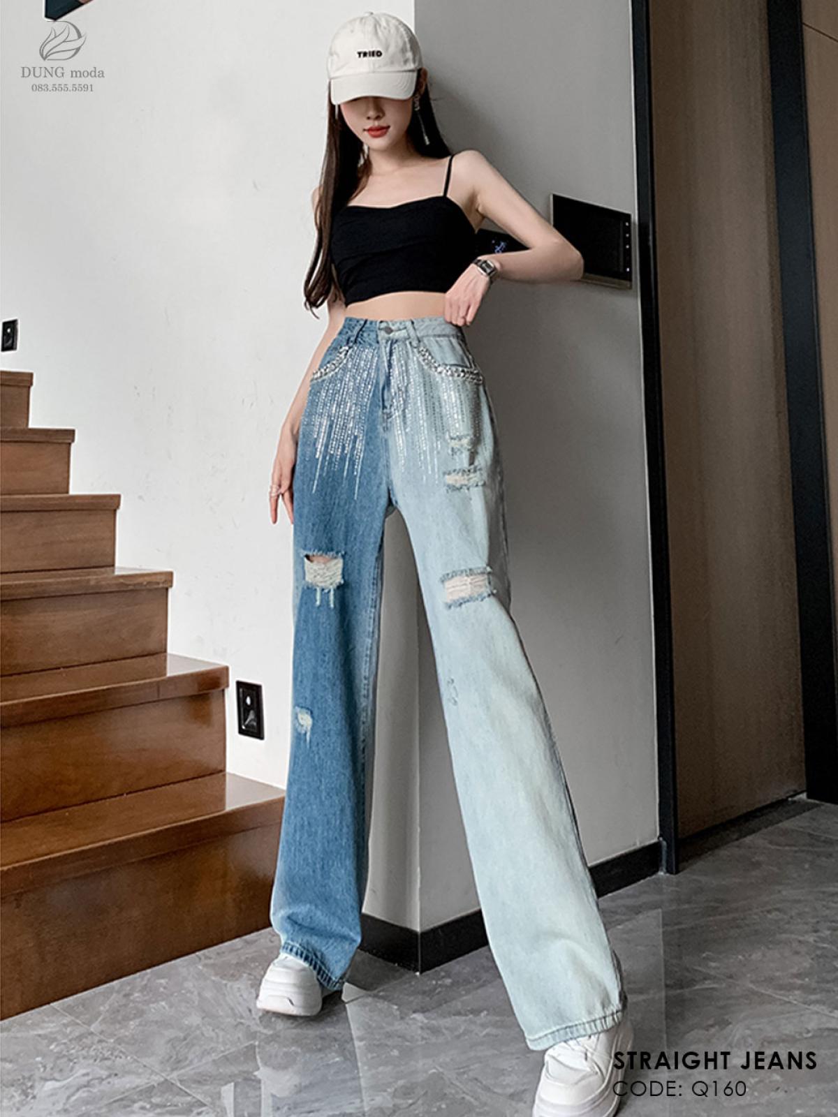 Quần Jean QC Q160 6323, ảnh 3