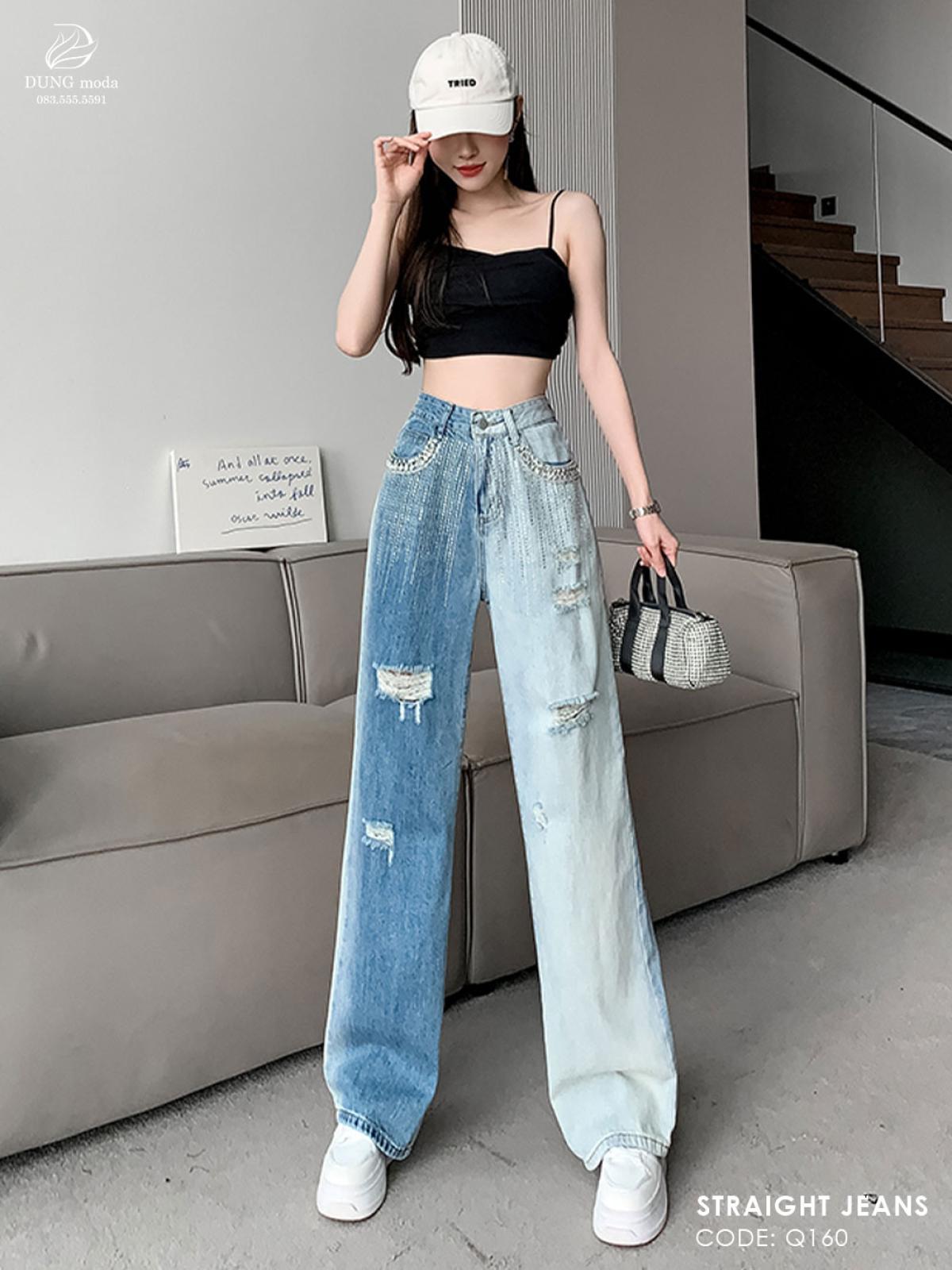 Quần Jean QC Q160 6323, ảnh 2