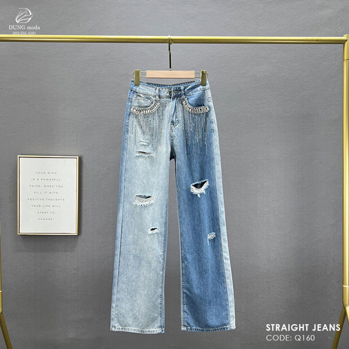 Quần Jean QC Q160 6323, ảnh 7