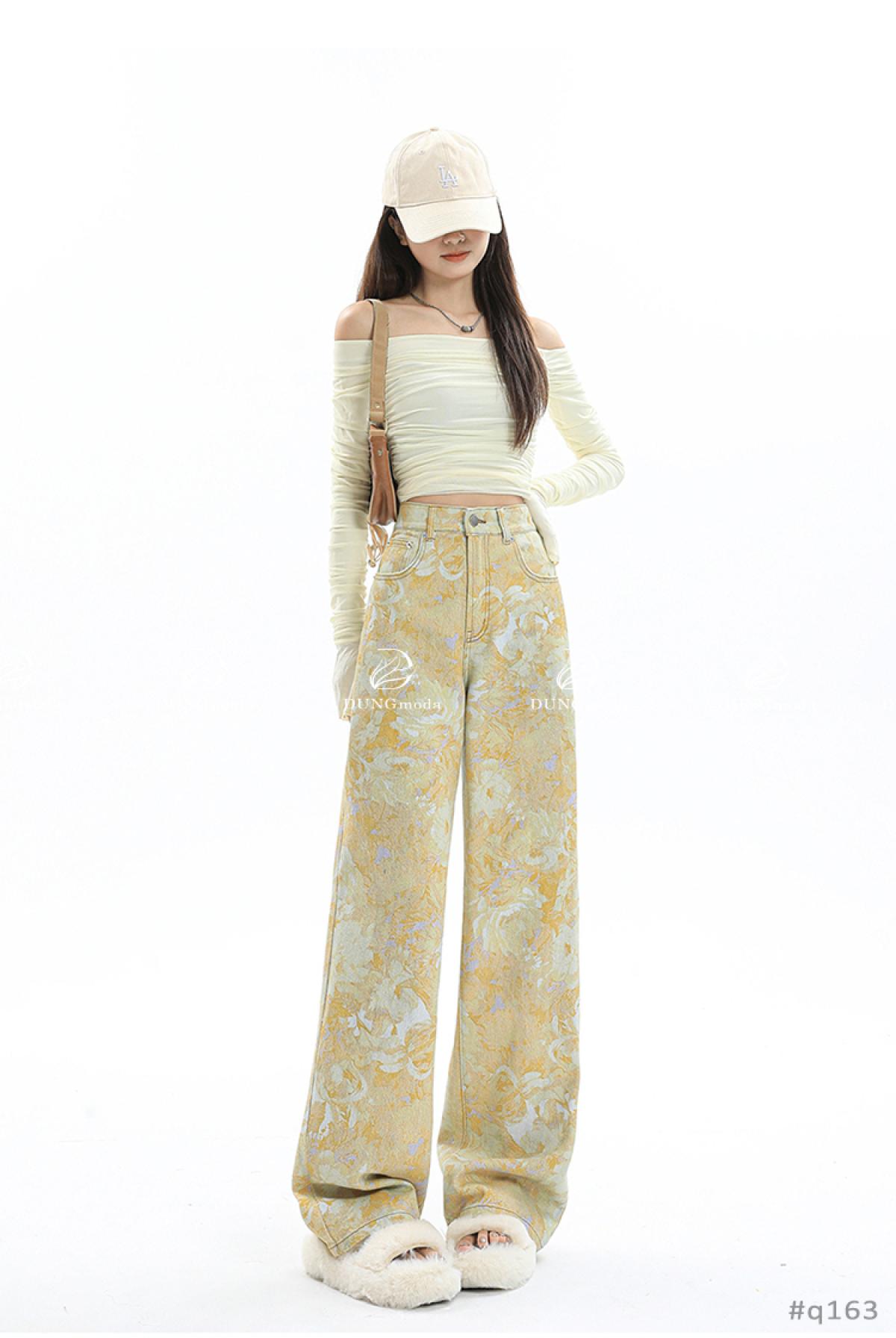Quần Jean Quảng Châu Q163-7360, ảnh 2