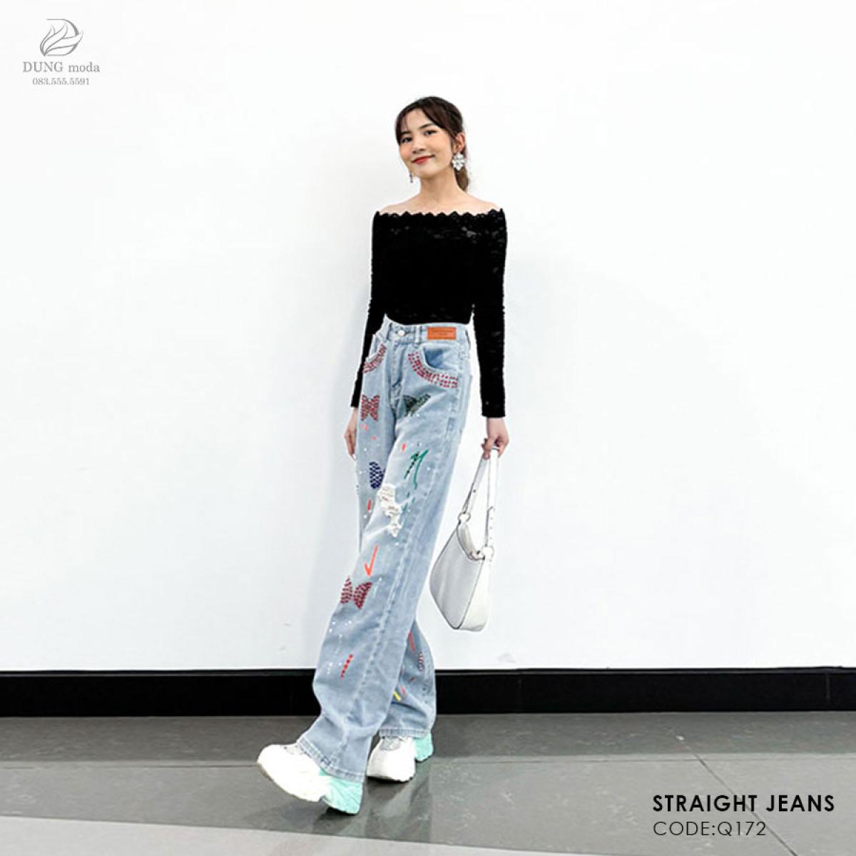 Quần Jean QC Q172, ảnh 2