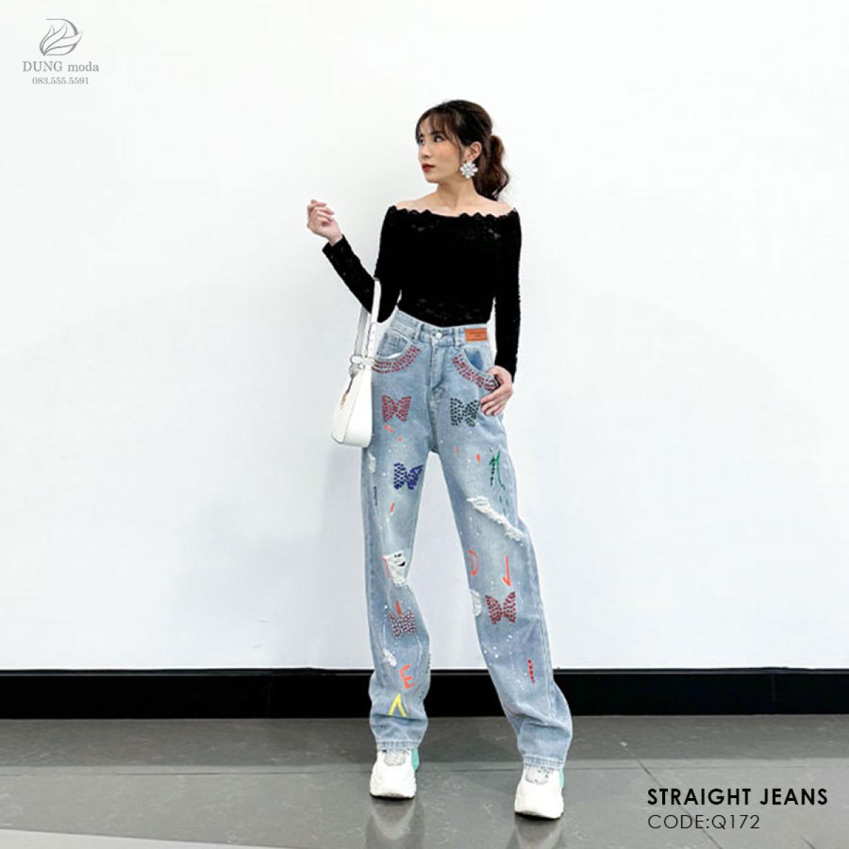 Quần Jean QC Q172, ảnh 1