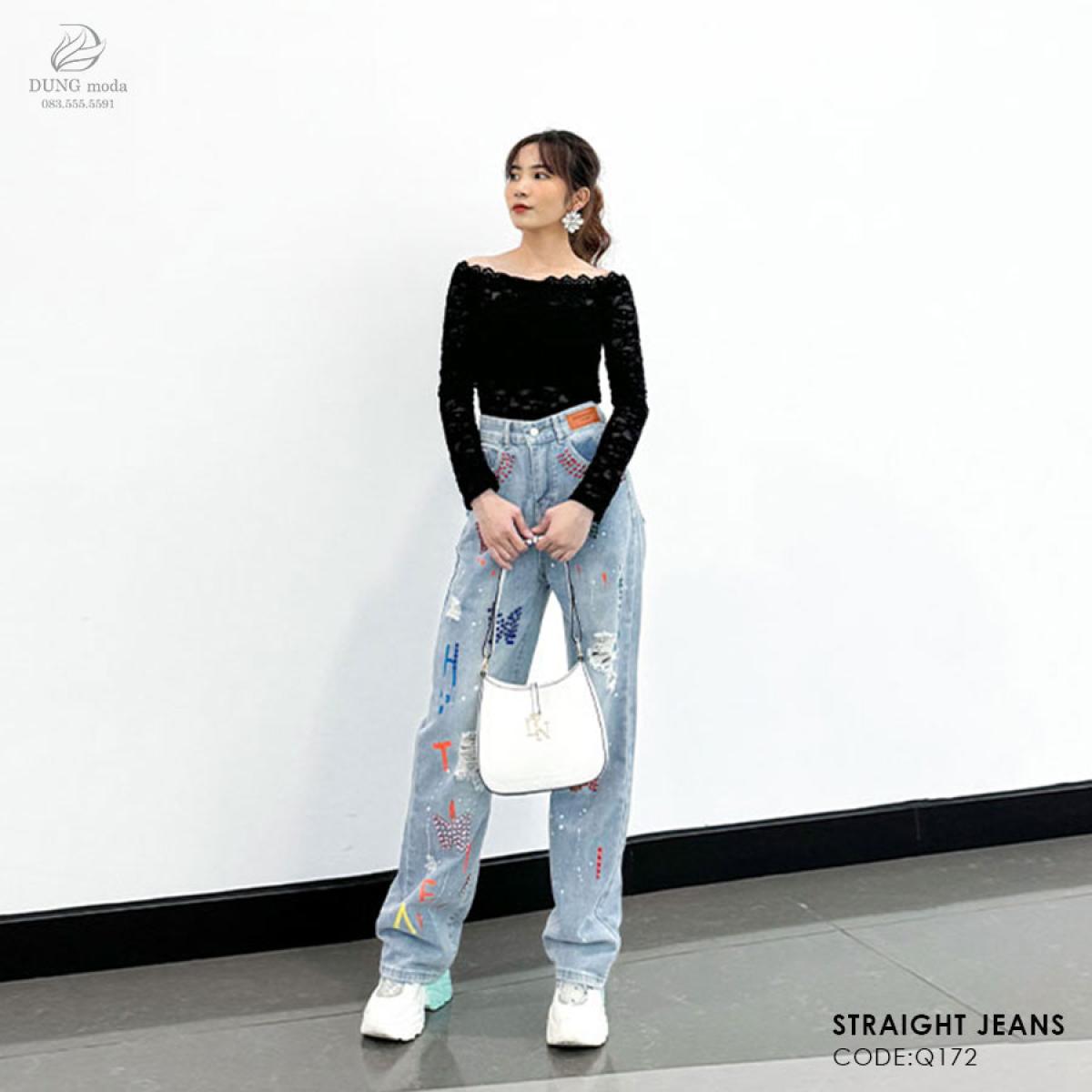 Quần Jean QC Q172, ảnh 4