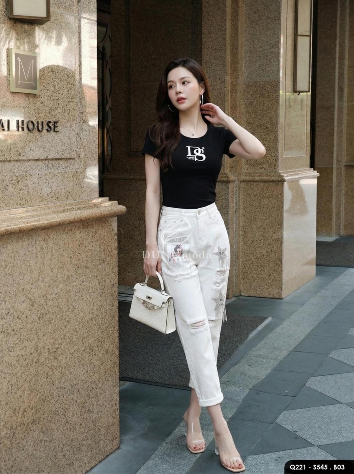 Quần Jean Baggy Q221 1070, ảnh 3