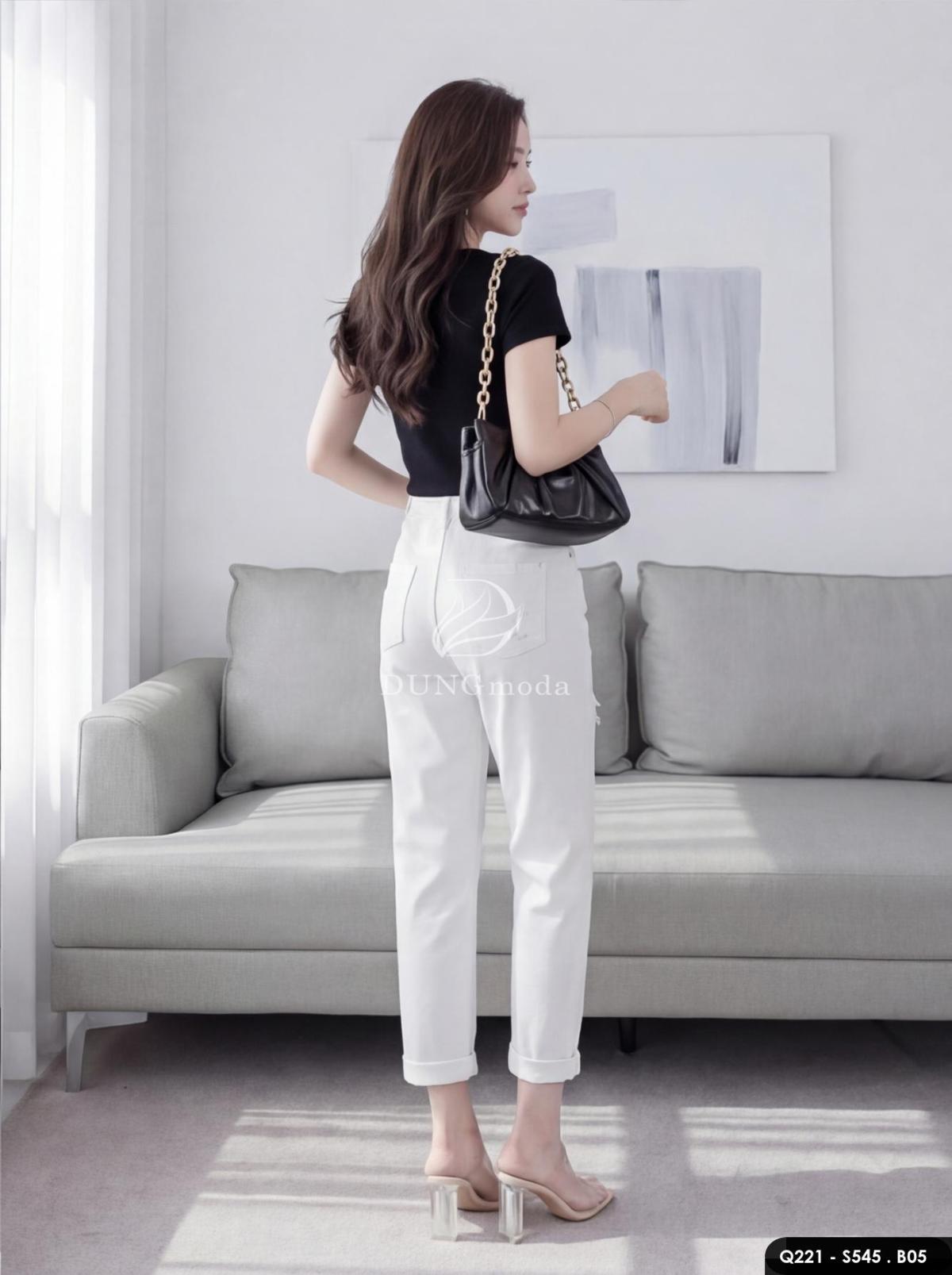 Quần Jean Baggy Q221 1070, ảnh 8