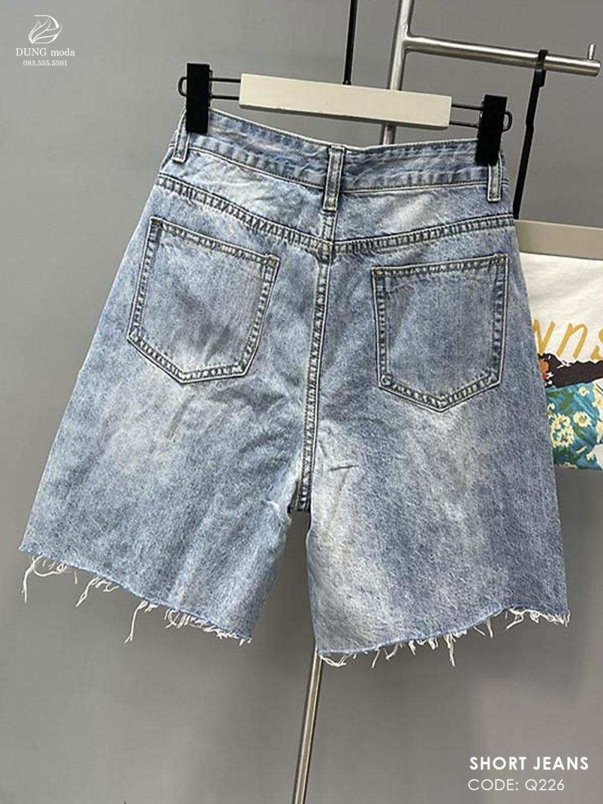 Quần Short Jean Q226 7953, ảnh 1