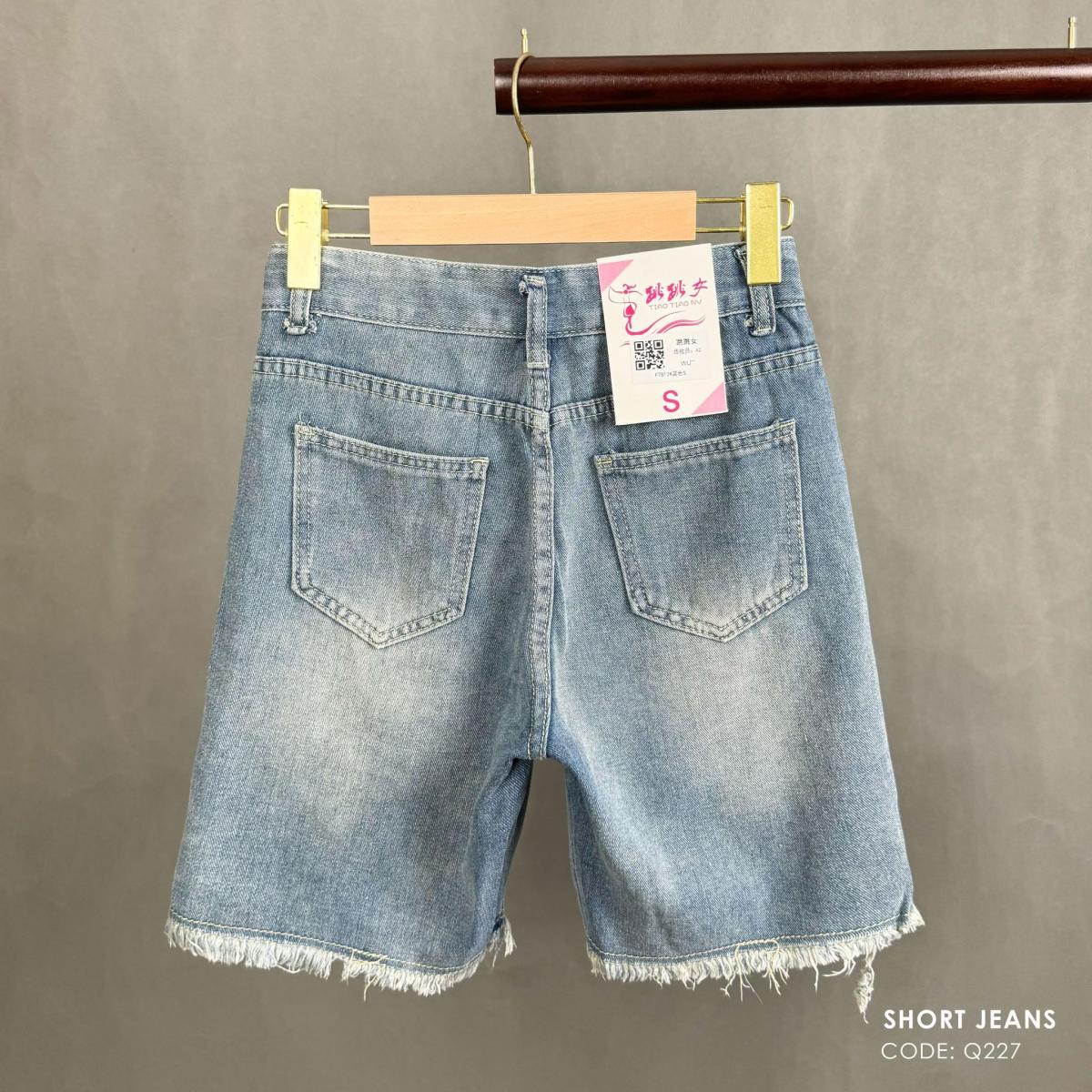 Quần Short Jean Q227 7813, ảnh 11