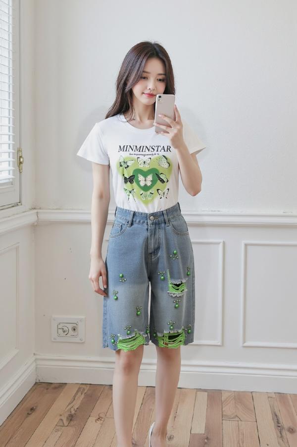 Quần Short Jean Q228 A6185