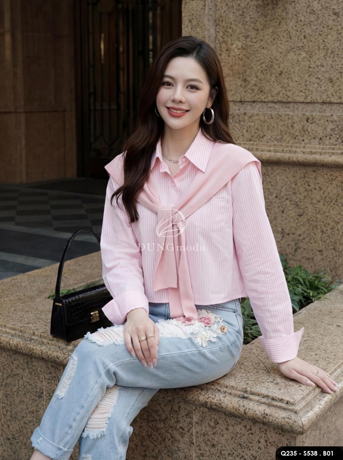 Quần Jean Baggy Q235 1025, ảnh 7