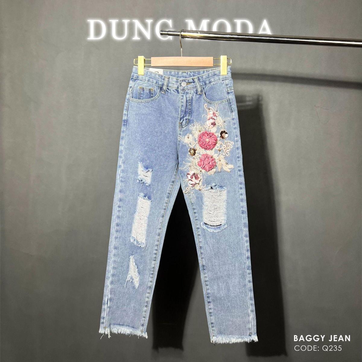 Quần Jean Baggy Q235 1025, ảnh 5