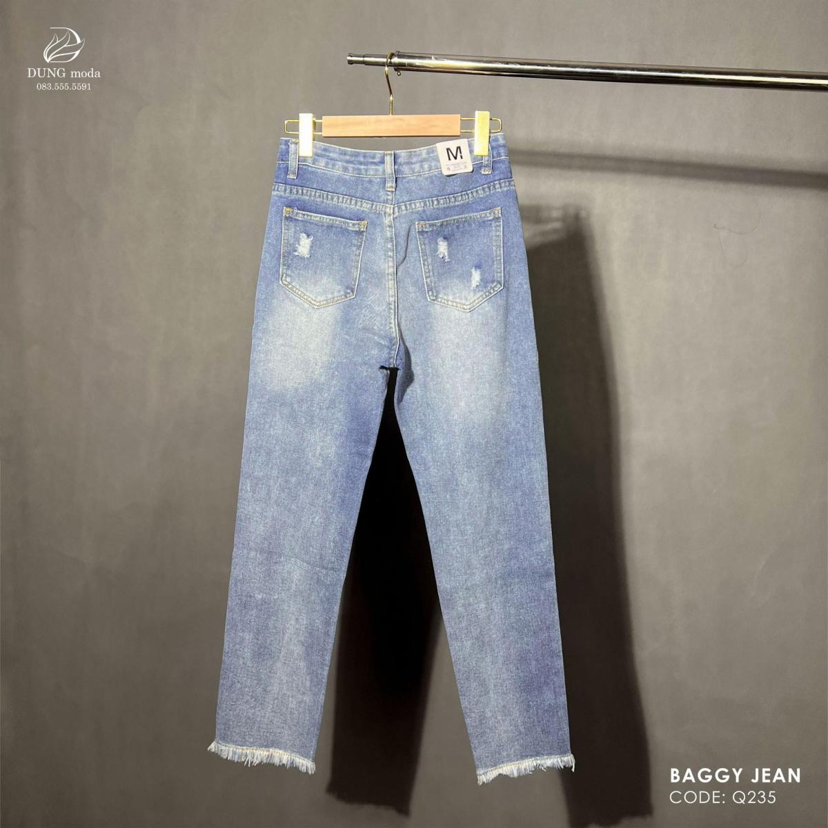 Quần Jean Baggy Q235 1025, ảnh 6