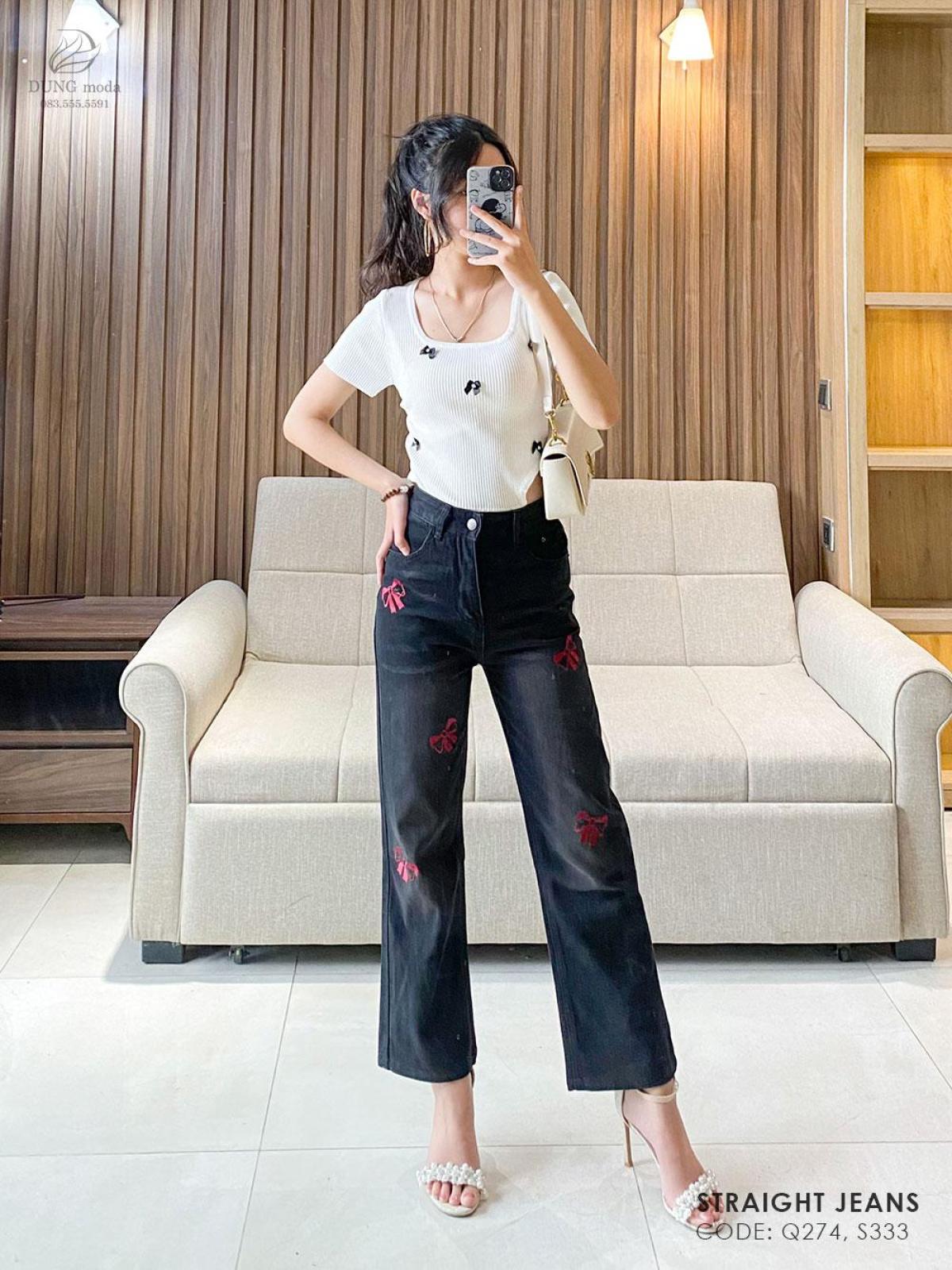 Quần Jean Q274 A6625, ảnh 10