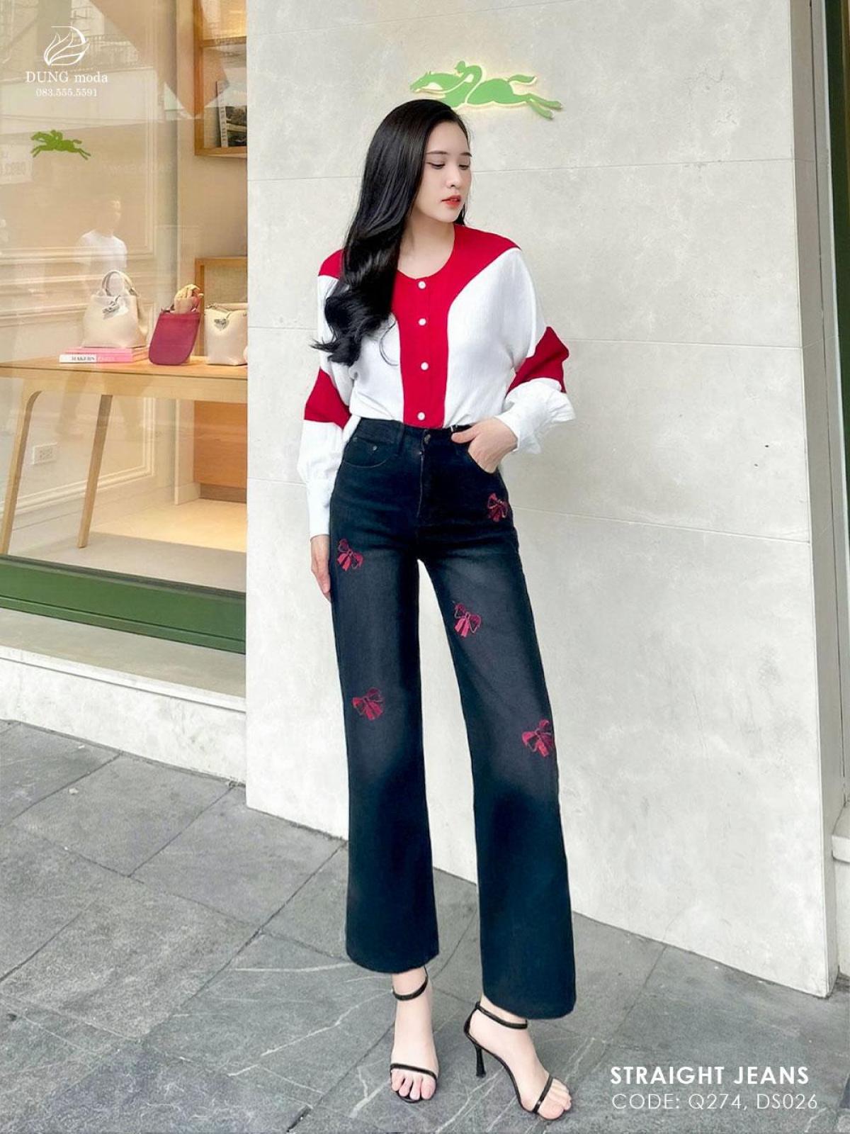 Quần Jean Q274 A6625, ảnh 11