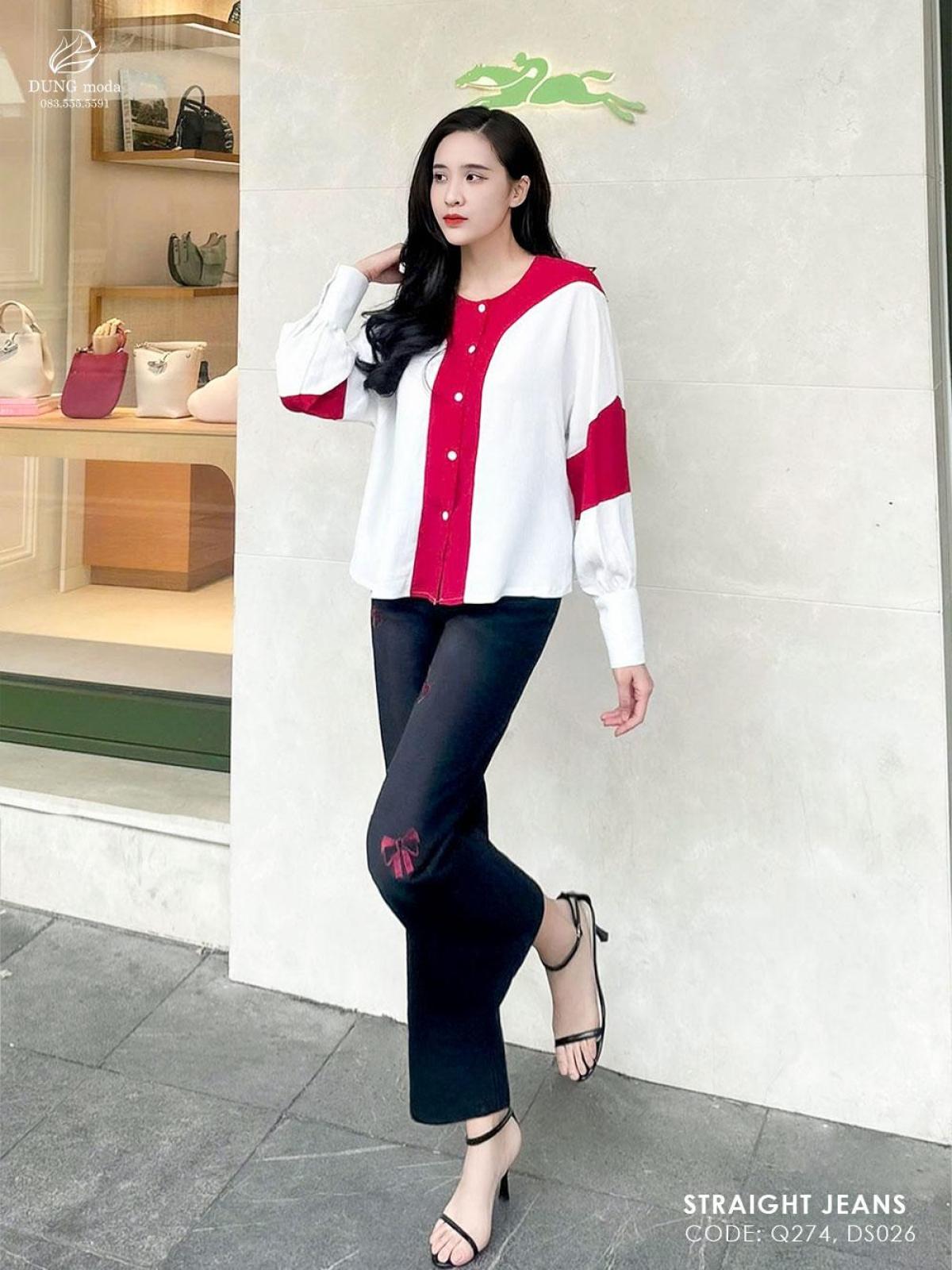 Quần Jean Q274 A6625, ảnh 12