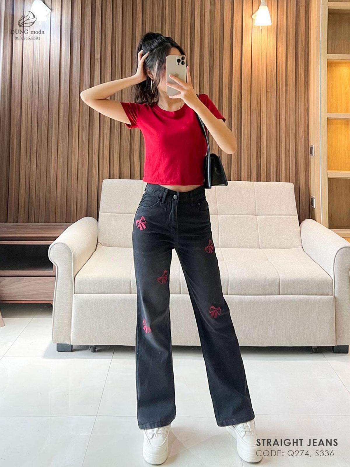 Quần Jean Q274 A6625, ảnh 2