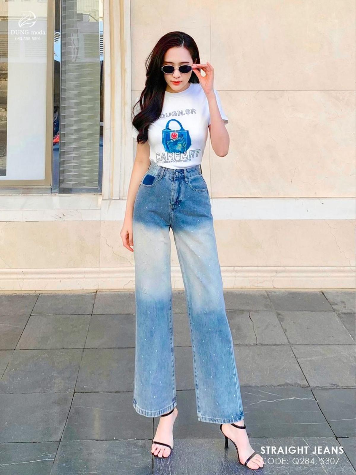 Quần Jean Q284 A6482, ảnh 2