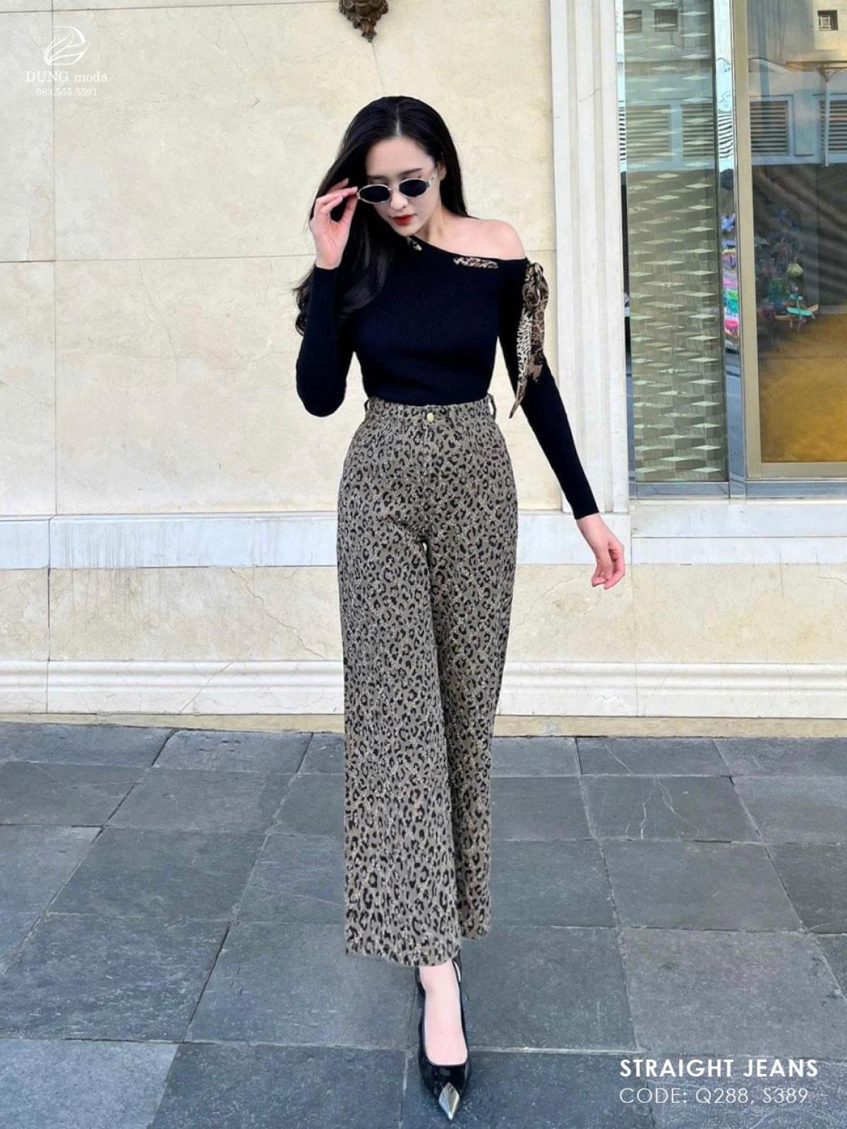 Quần Jean Suông DungModa Q288, ảnh 4