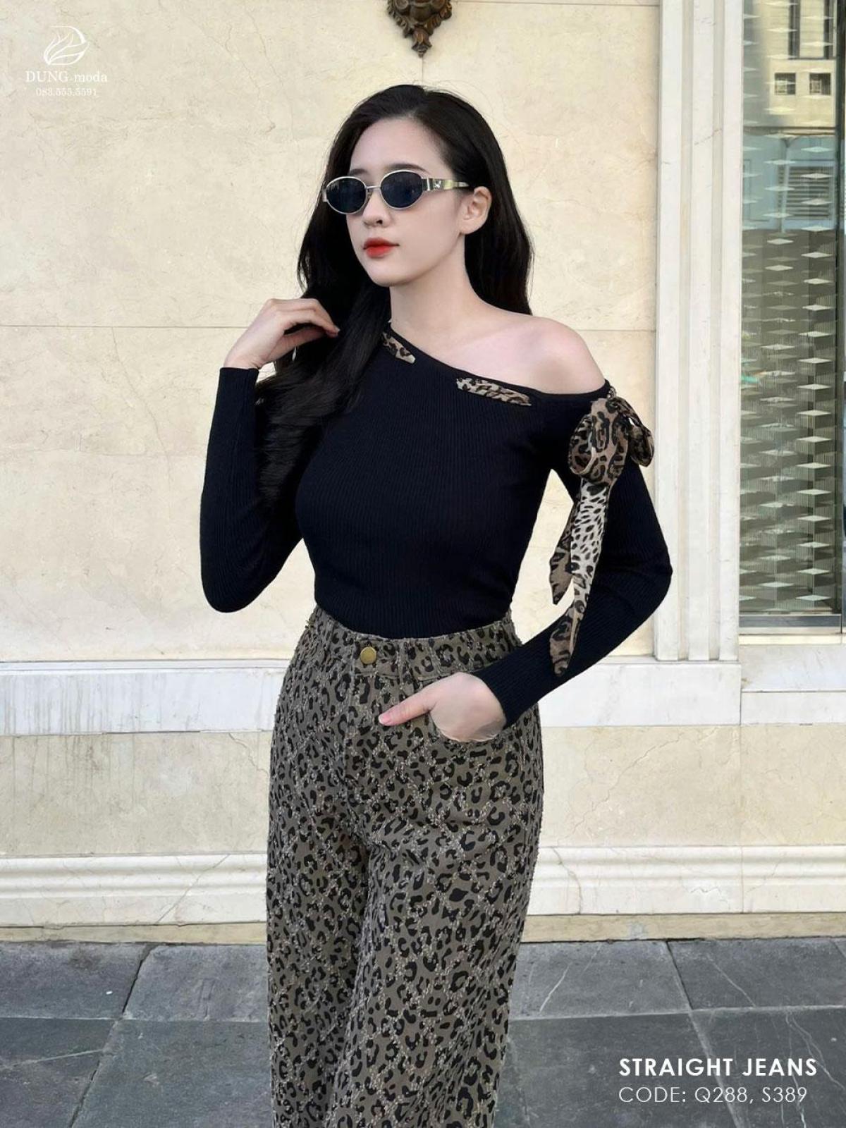 Quần Jean Suông DungModa Q288, ảnh 2