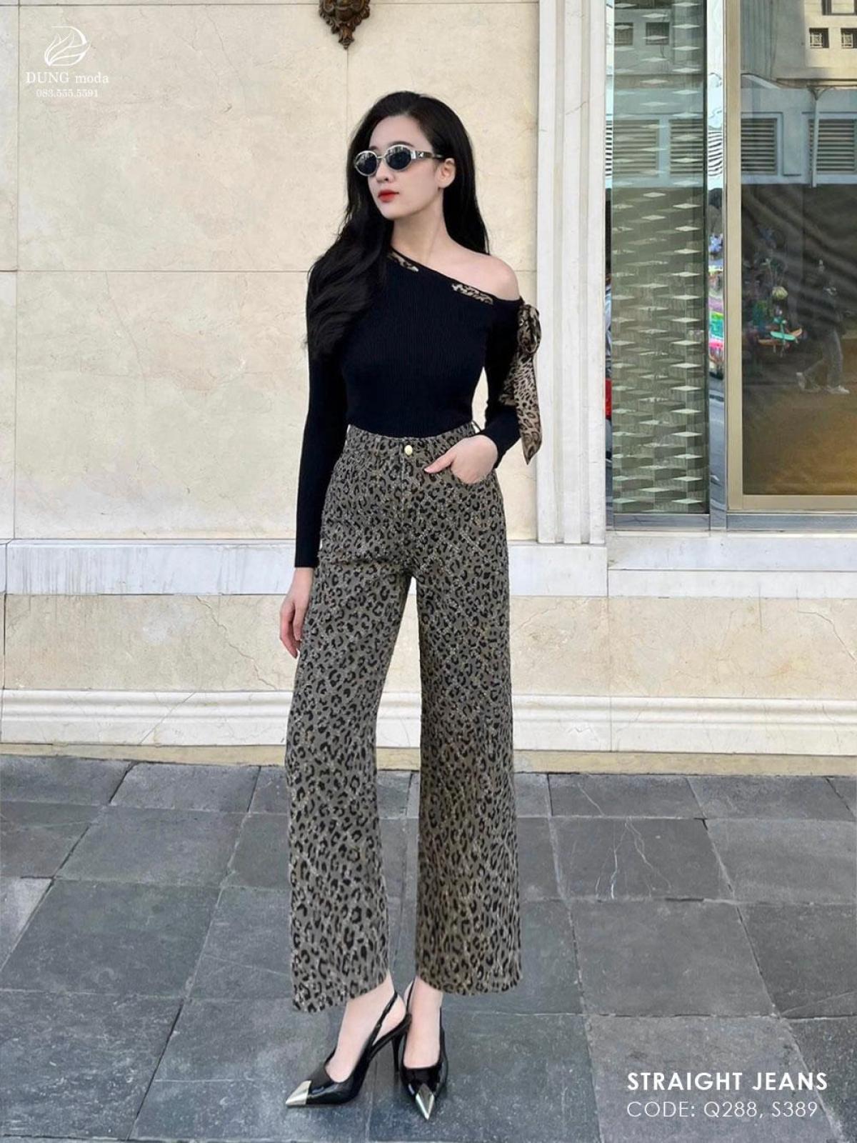 Quần Jean Suông DungModa Q288, ảnh 5