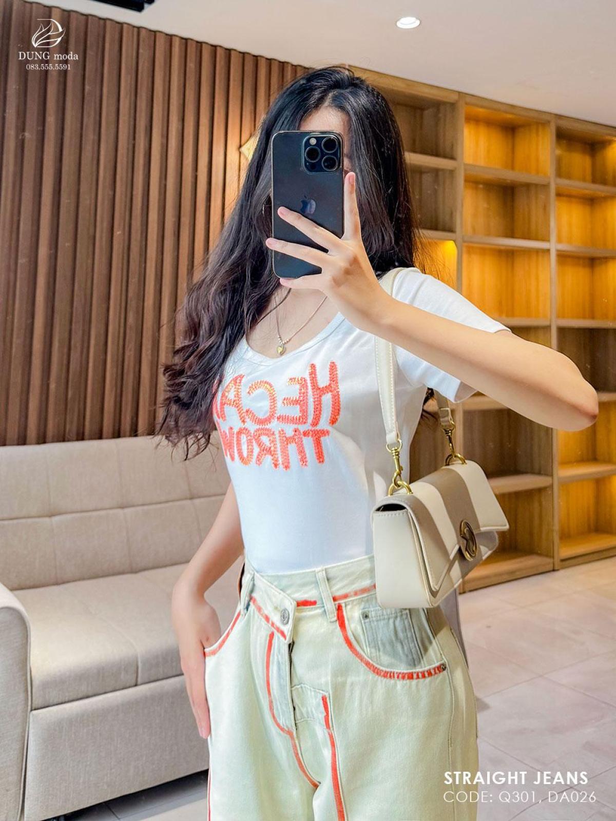 Quần Jean Suông DungModa Q301 8937, ảnh 12