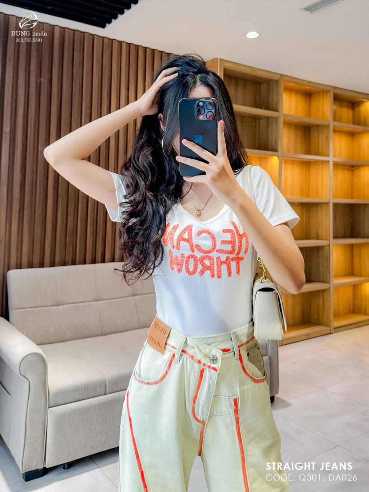 Quần Jean Suông DungModa Q301 8937, ảnh 9