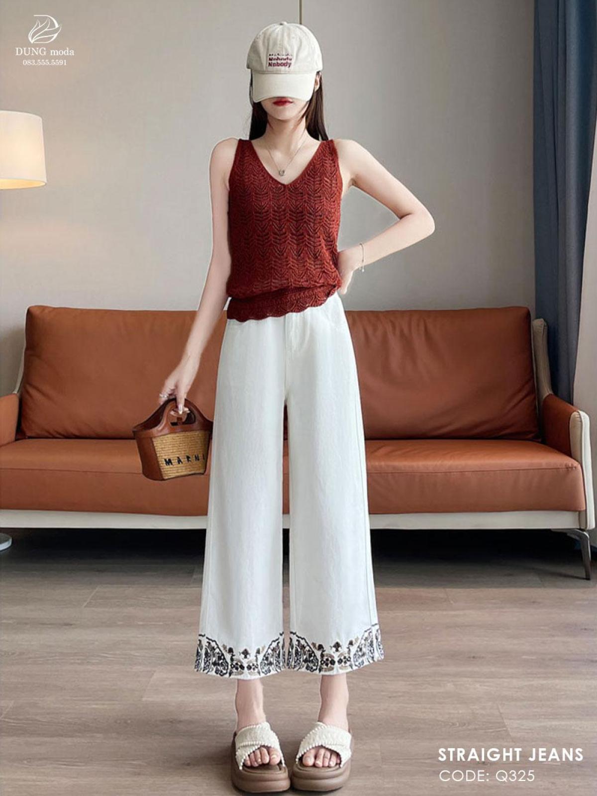 Quần Jean Suông DungModa Q325-37892, ảnh 4