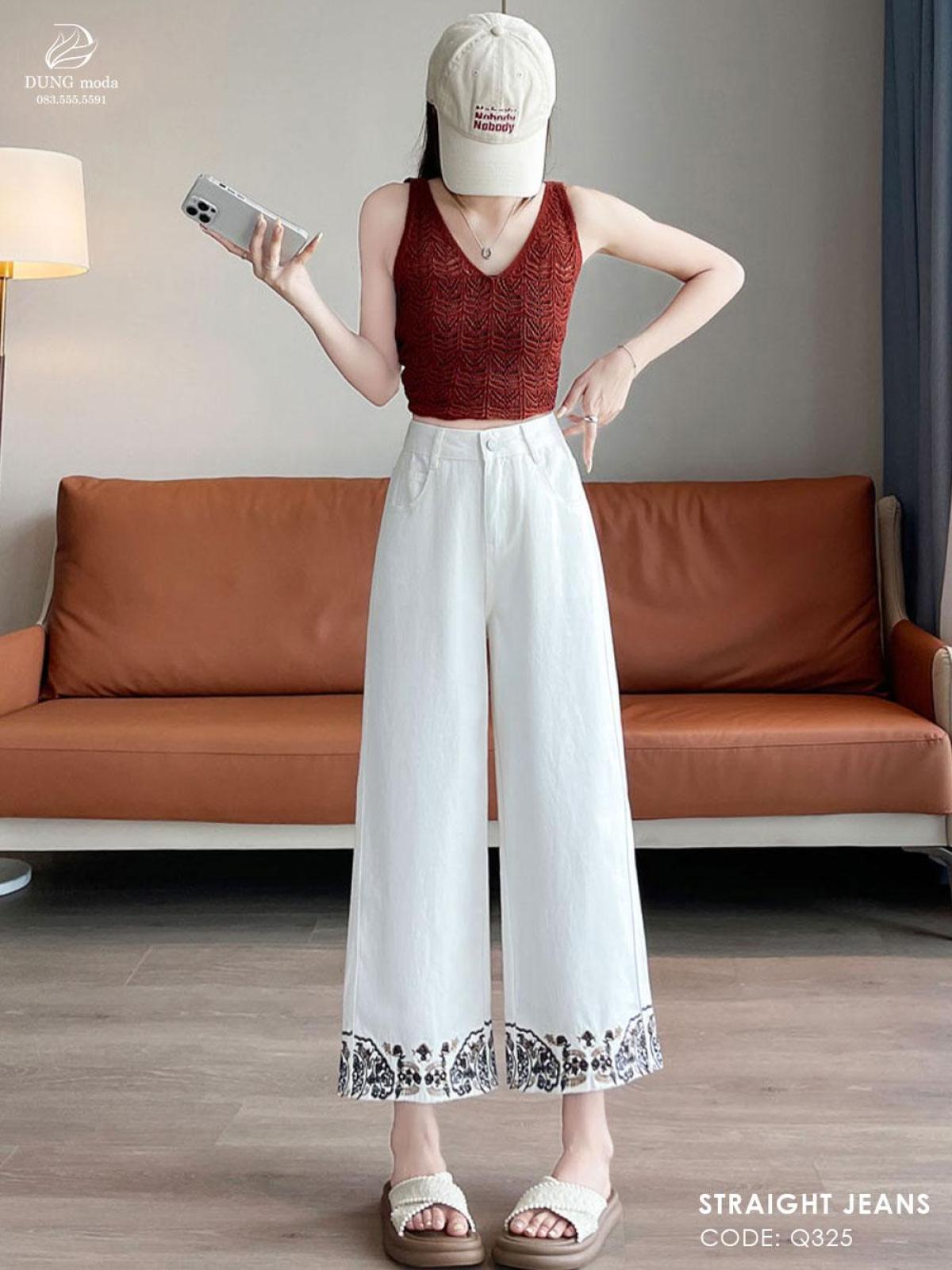 Quần Jean Suông DungModa Q325-37892, ảnh 2