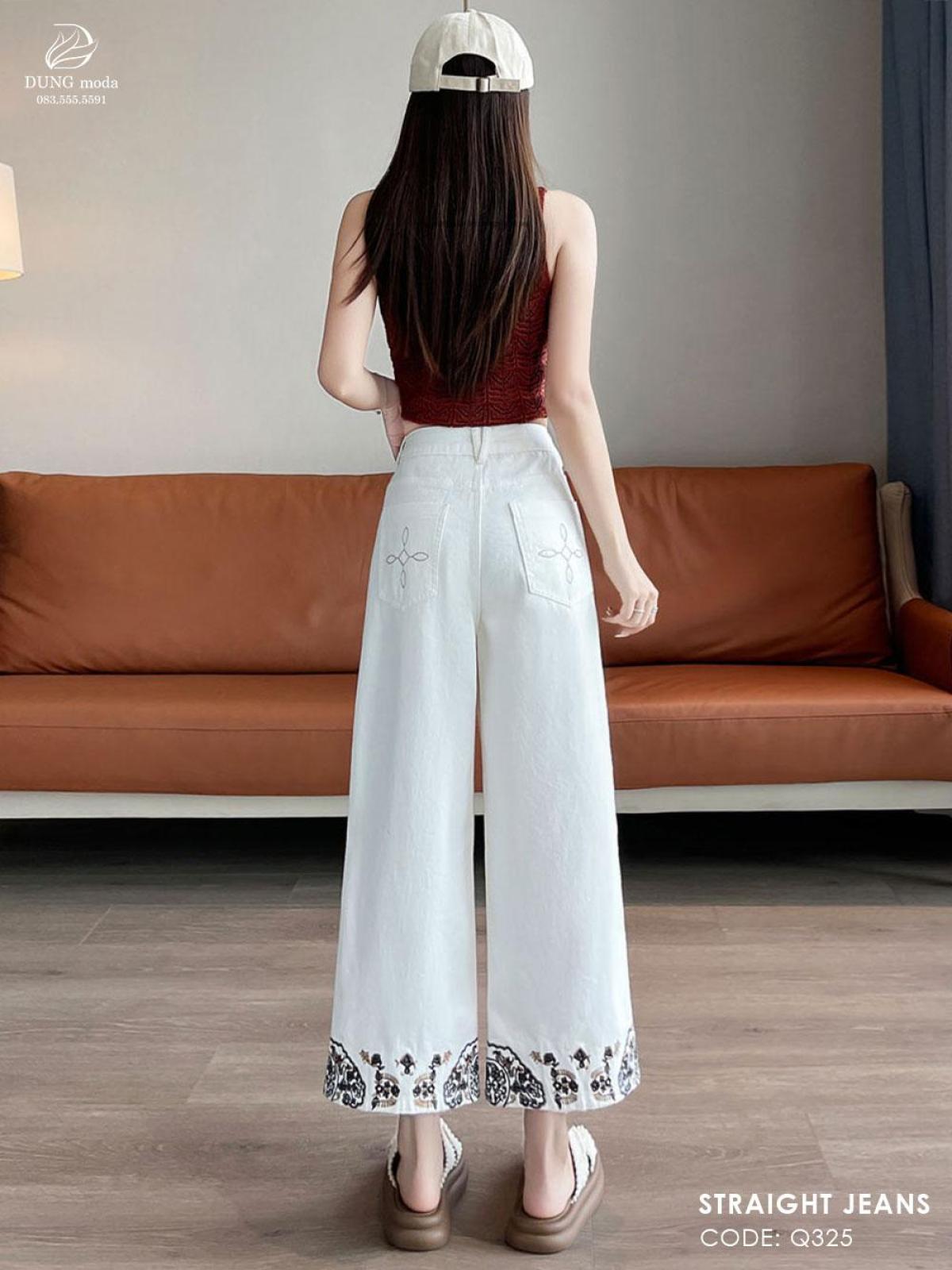 Quần Jean Suông DungModa Q325-37892, ảnh 5