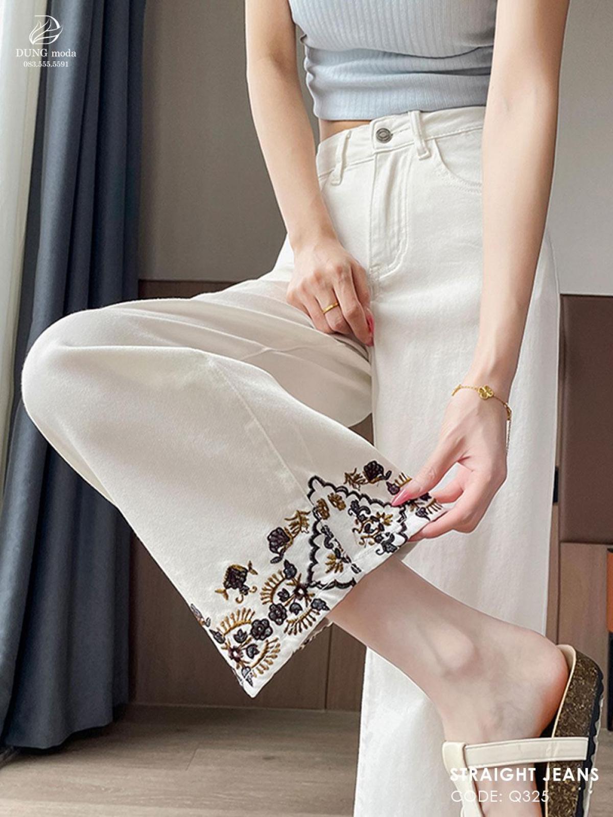 Quần Jean Suông DungModa Q325-37892, ảnh 12