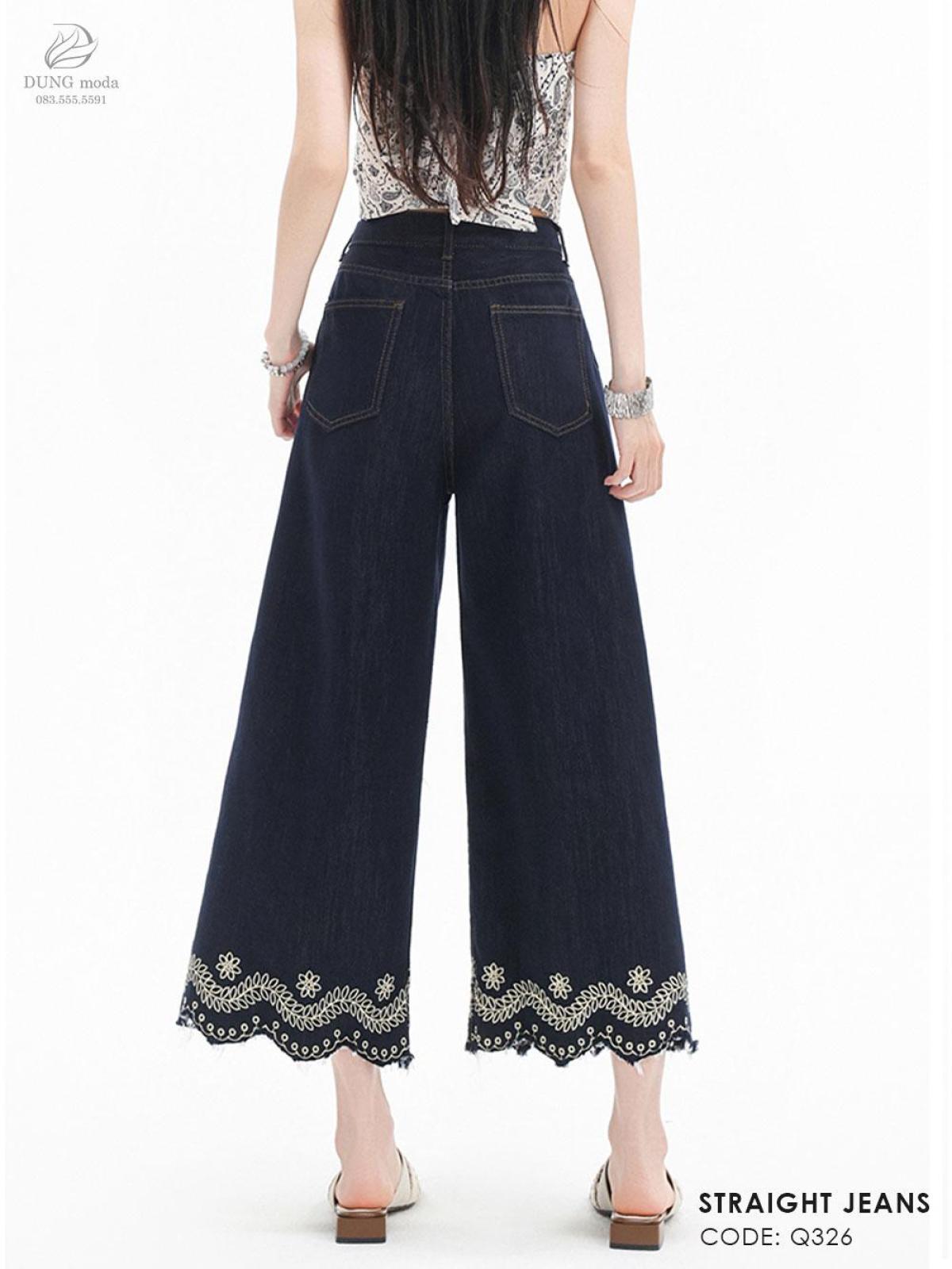 Quần Jean Suông DungModa Q326-89212, ảnh 11