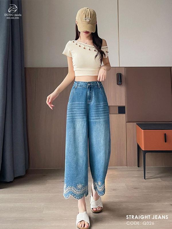 Quần Jean Suông DungModa Q326-89212