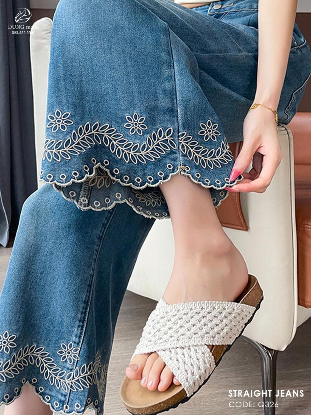 Quần Jean Suông DungModa Q326-89212, ảnh 9