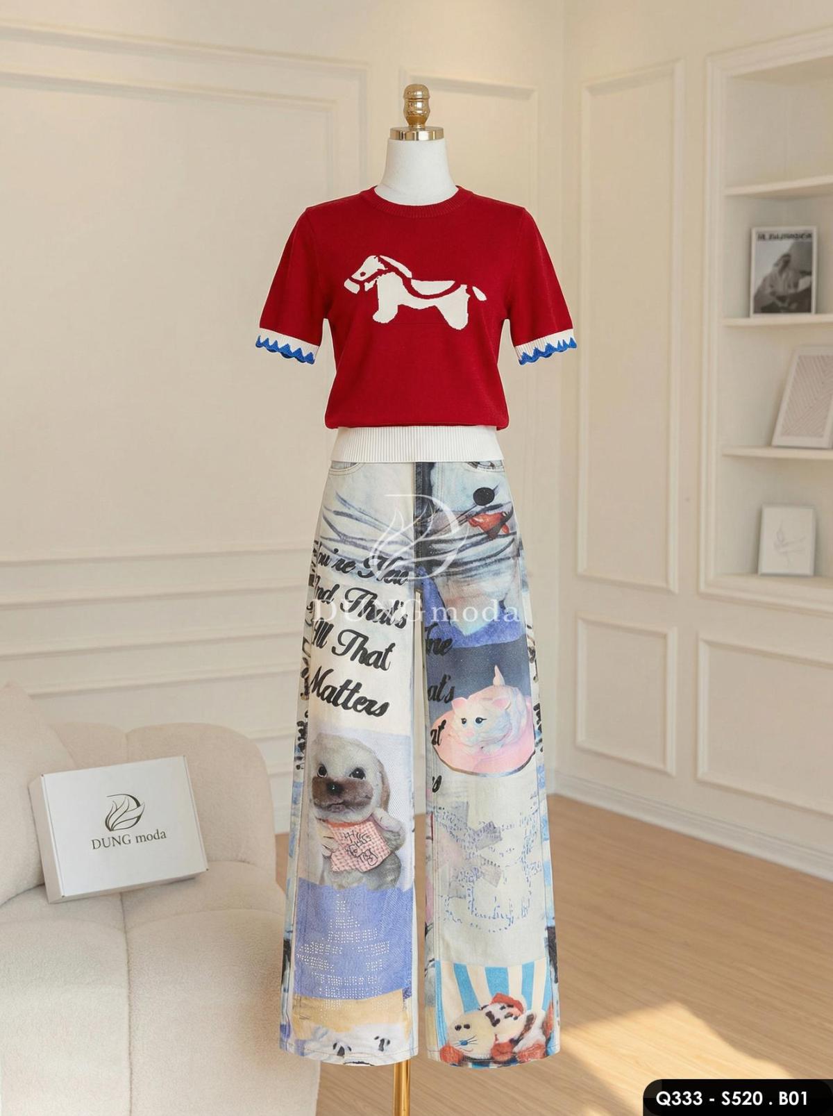 Quần Jean Suông DungModa Q333-9672, ảnh 10