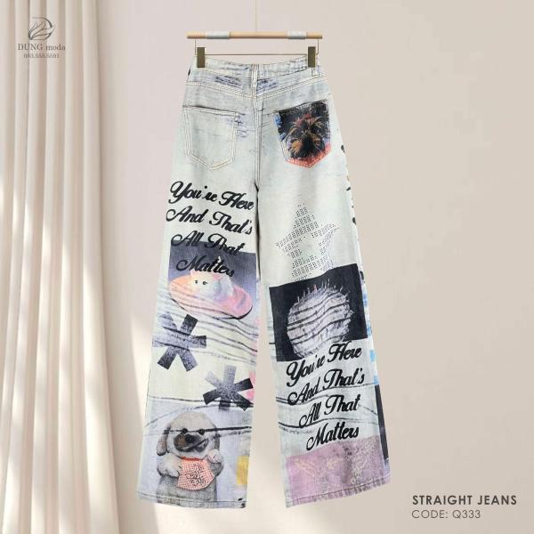 Quần Jean Suông DungModa Q333-9672