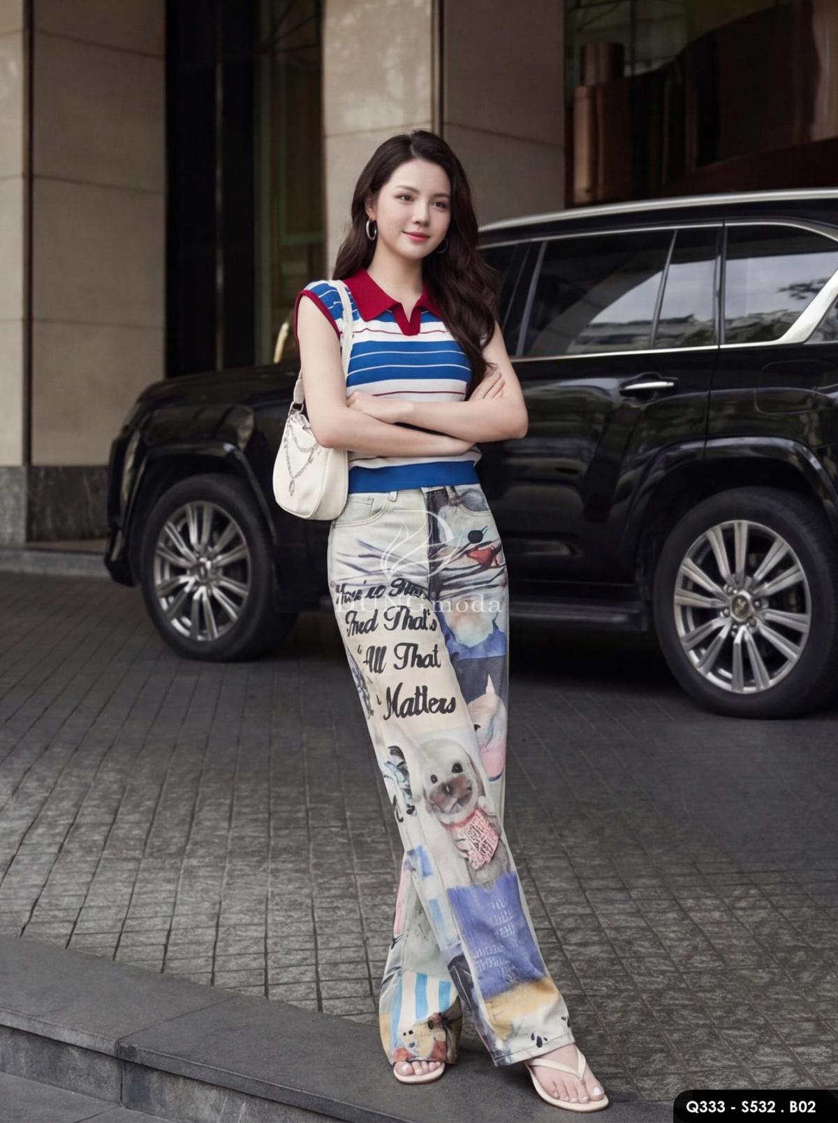 Quần Jean Suông DungModa Q333-9672, ảnh 12